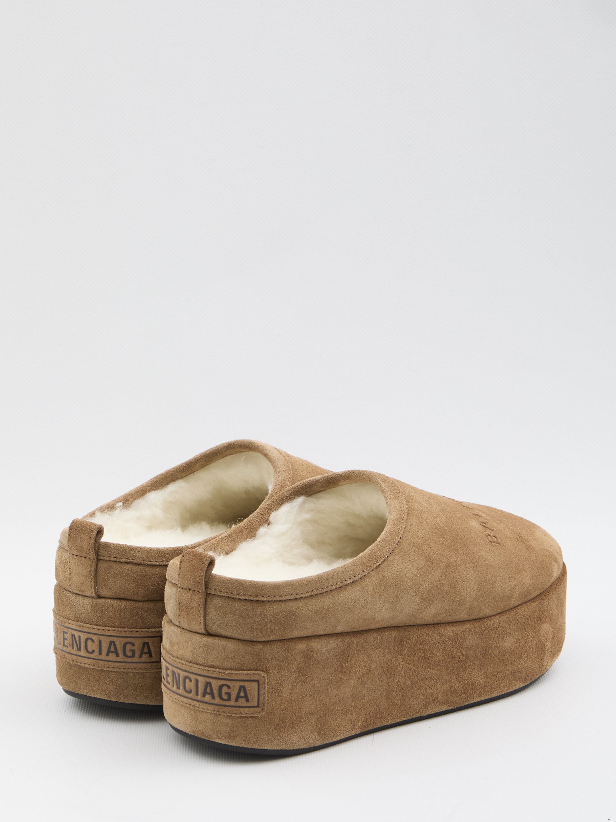 BALENCIAGA 36 alaska soft platform sabots