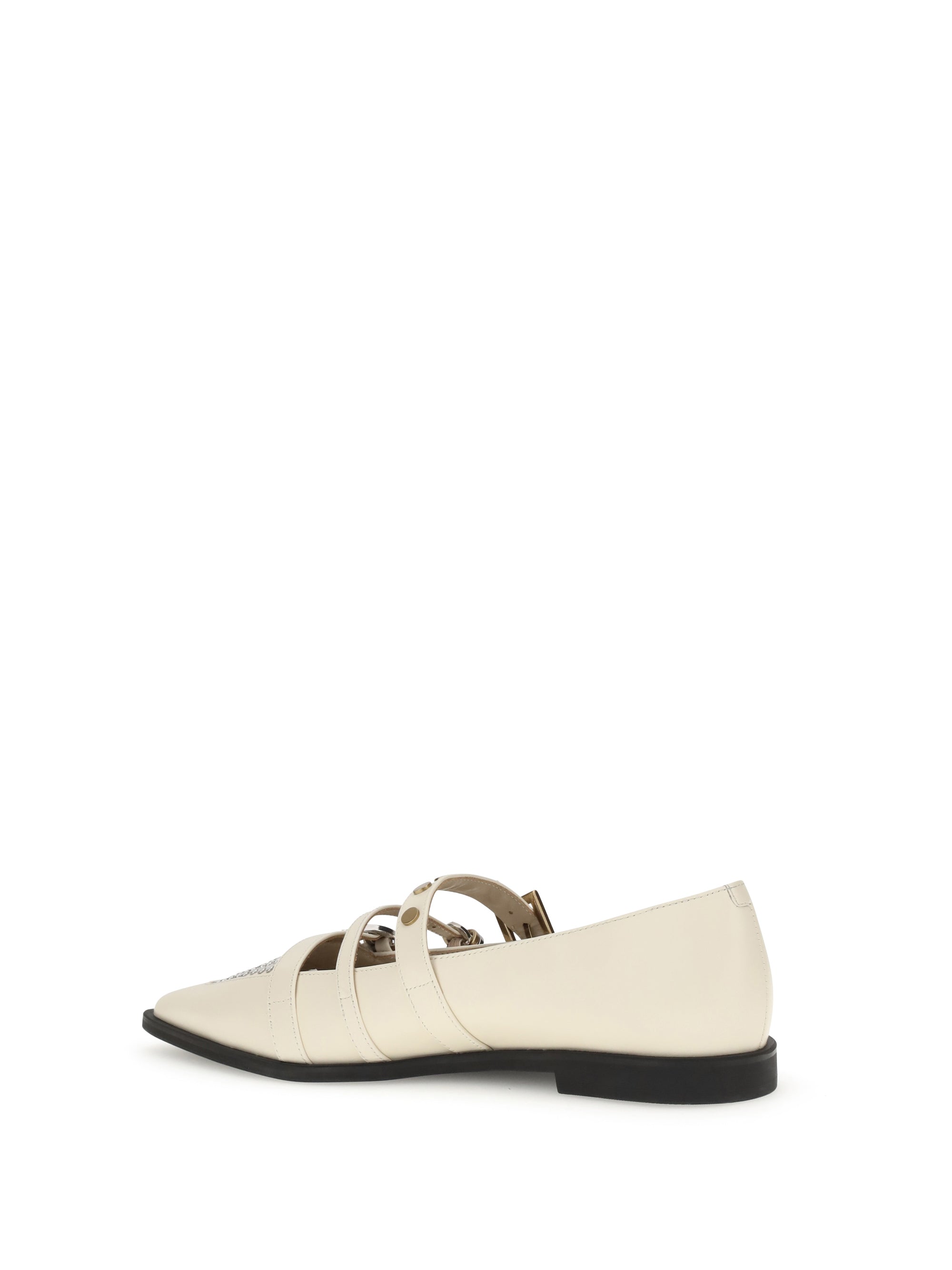 PINKO 36 studded ballerinas