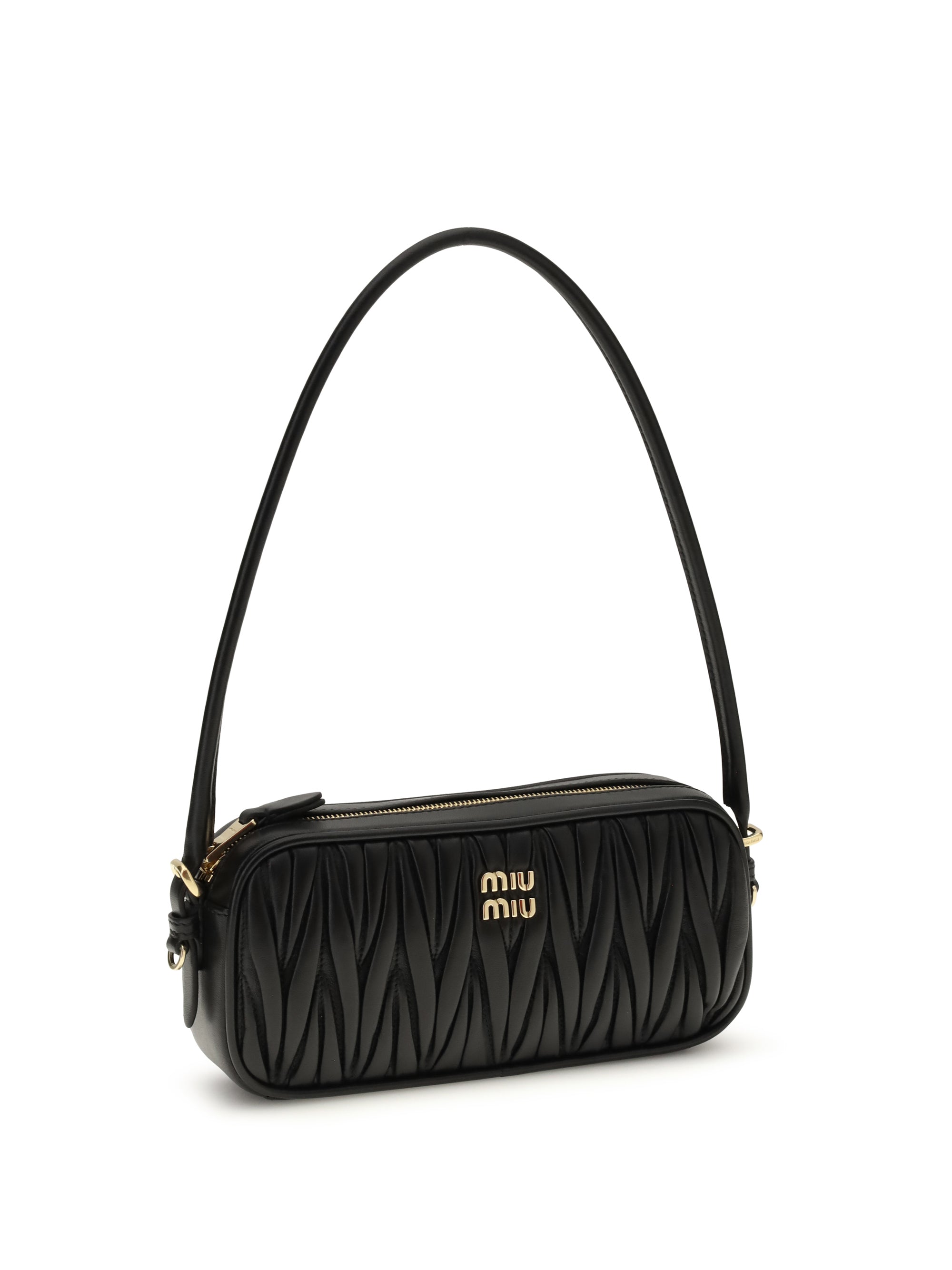 MIU MIU OS leather shoulder bag