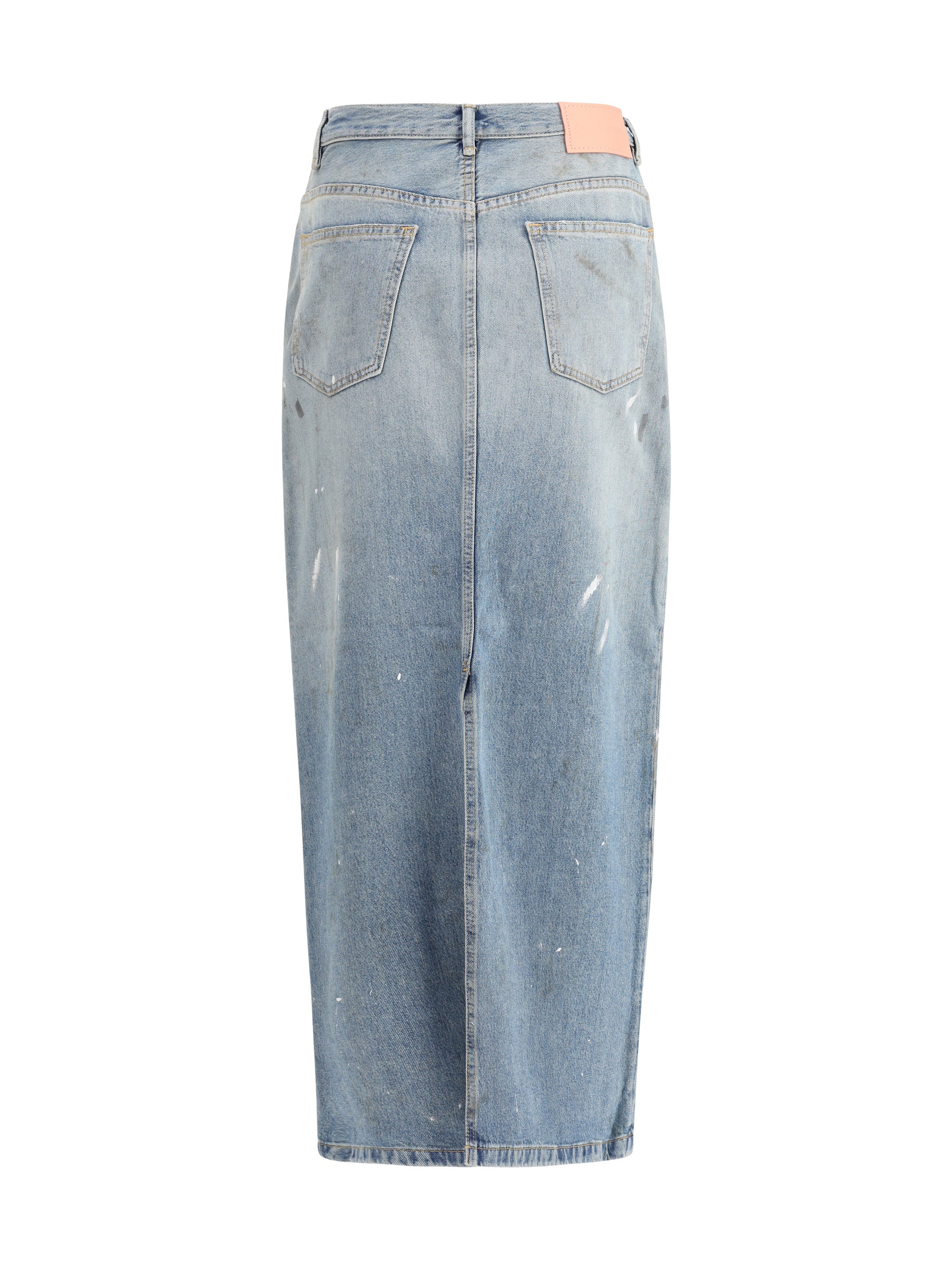 ACNE STUDIOS 38 denim midi skirt