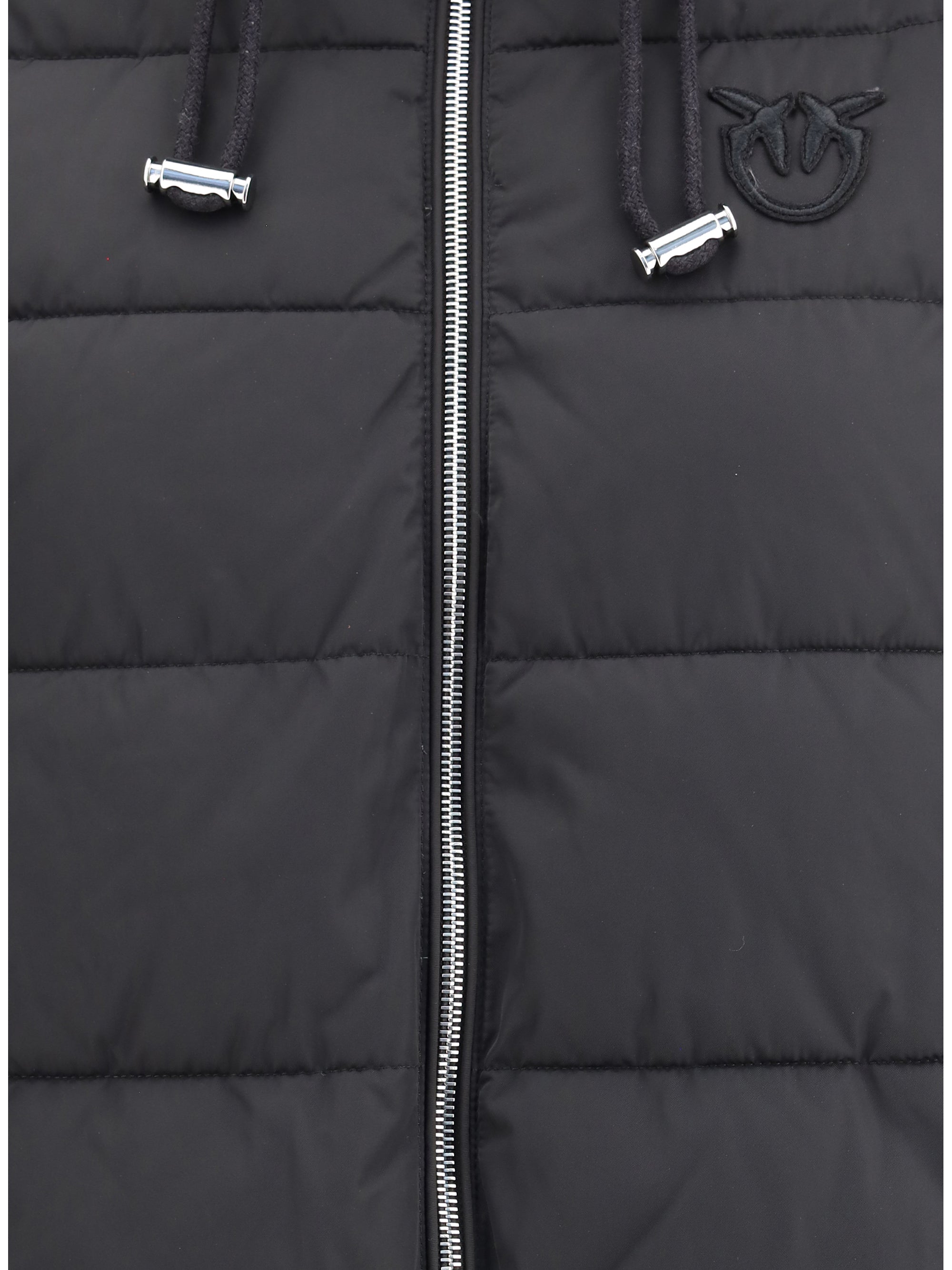 PINKO M logo down jacket