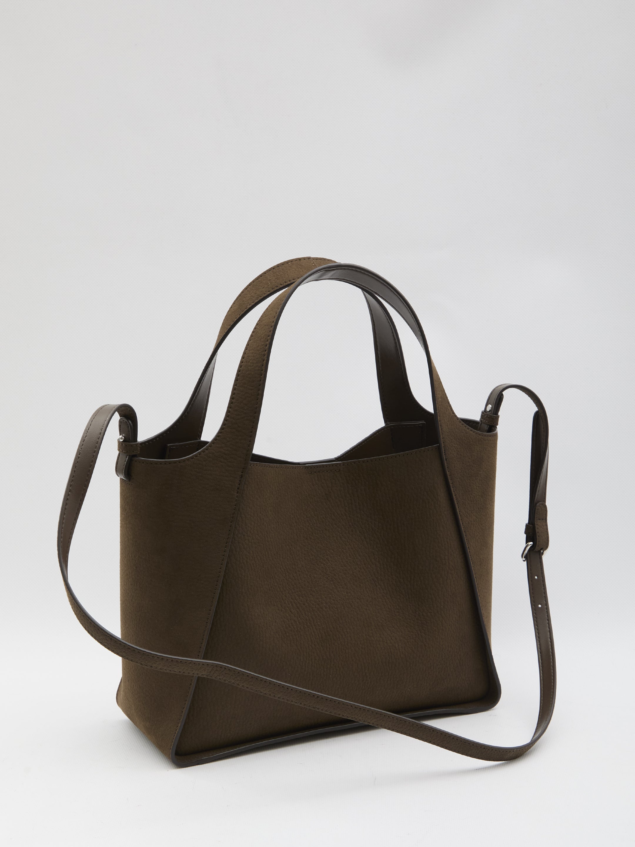 STELLA MCCARTNEY OS tote bag in alter suede