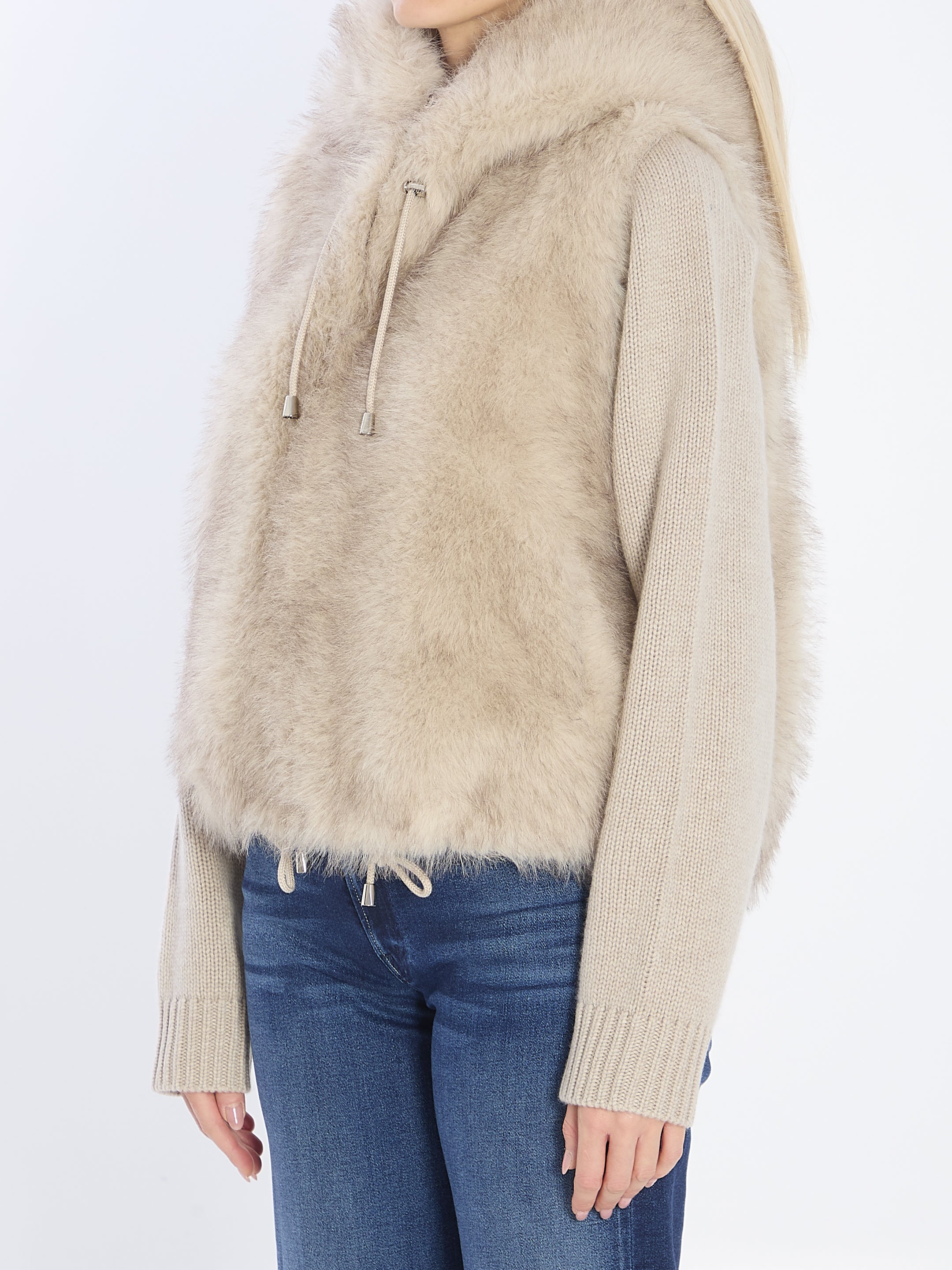 VALENTINI 40 eco-fur vest