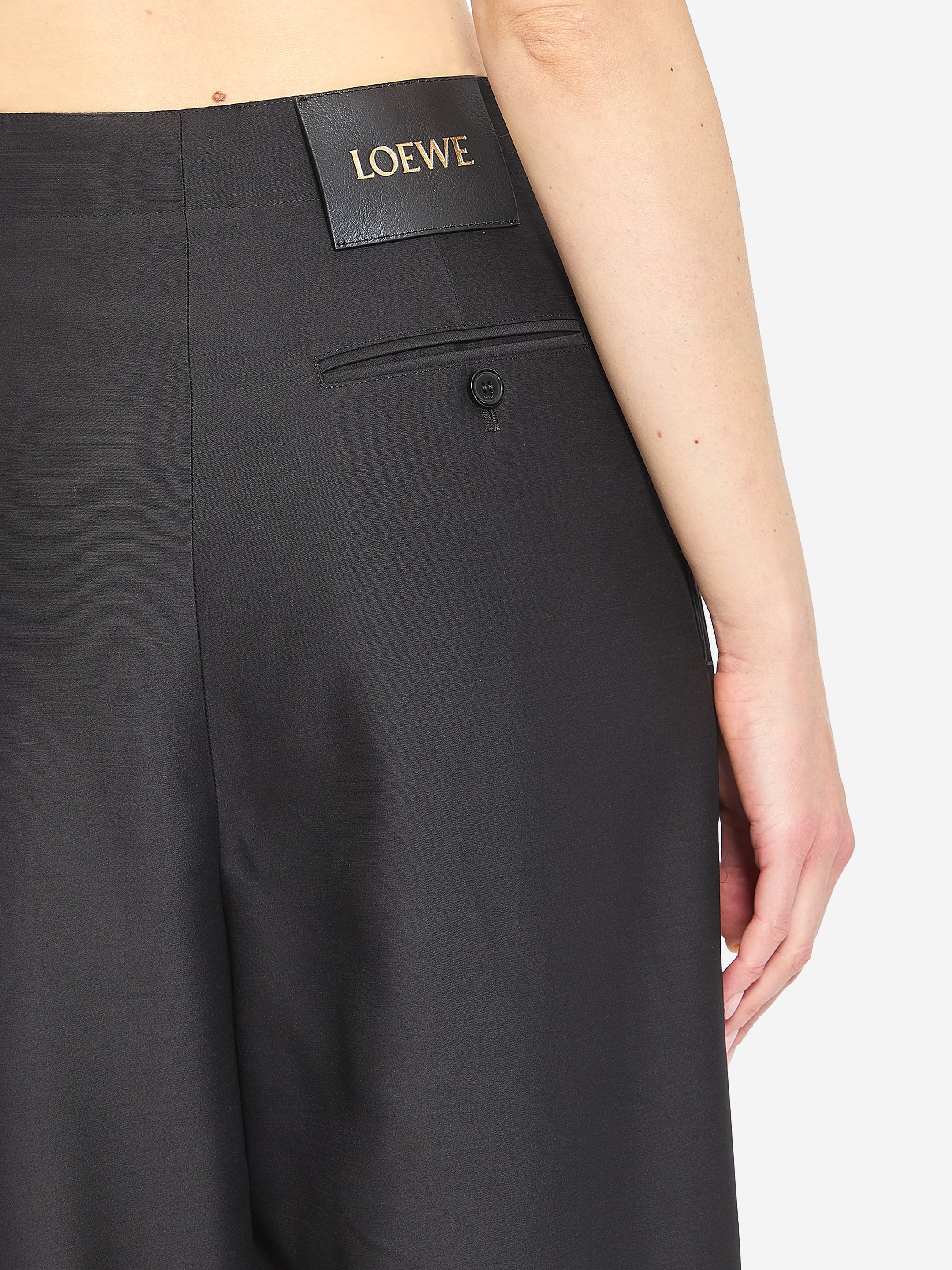 LOEWE 38 belted trousers