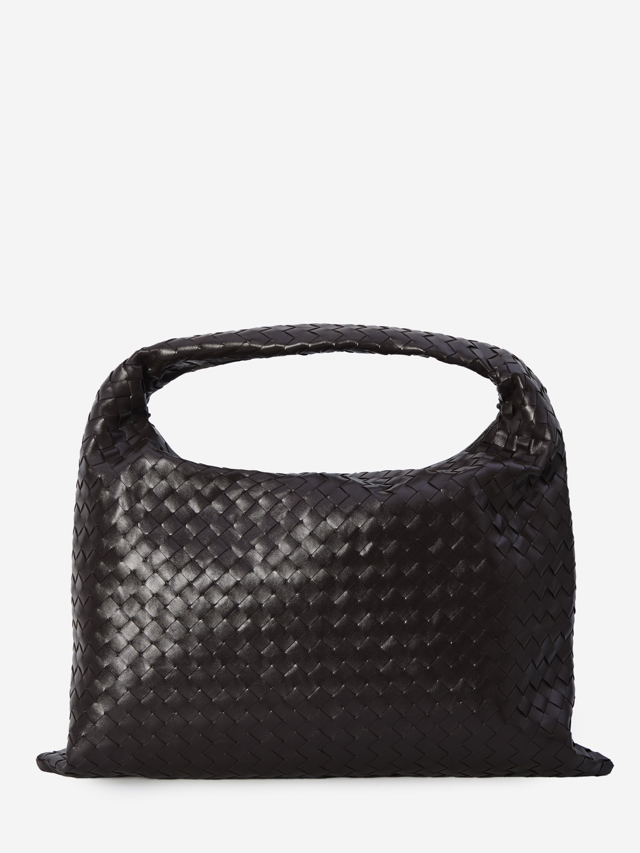 BOTTEGA VENETA OS brown large hop bag