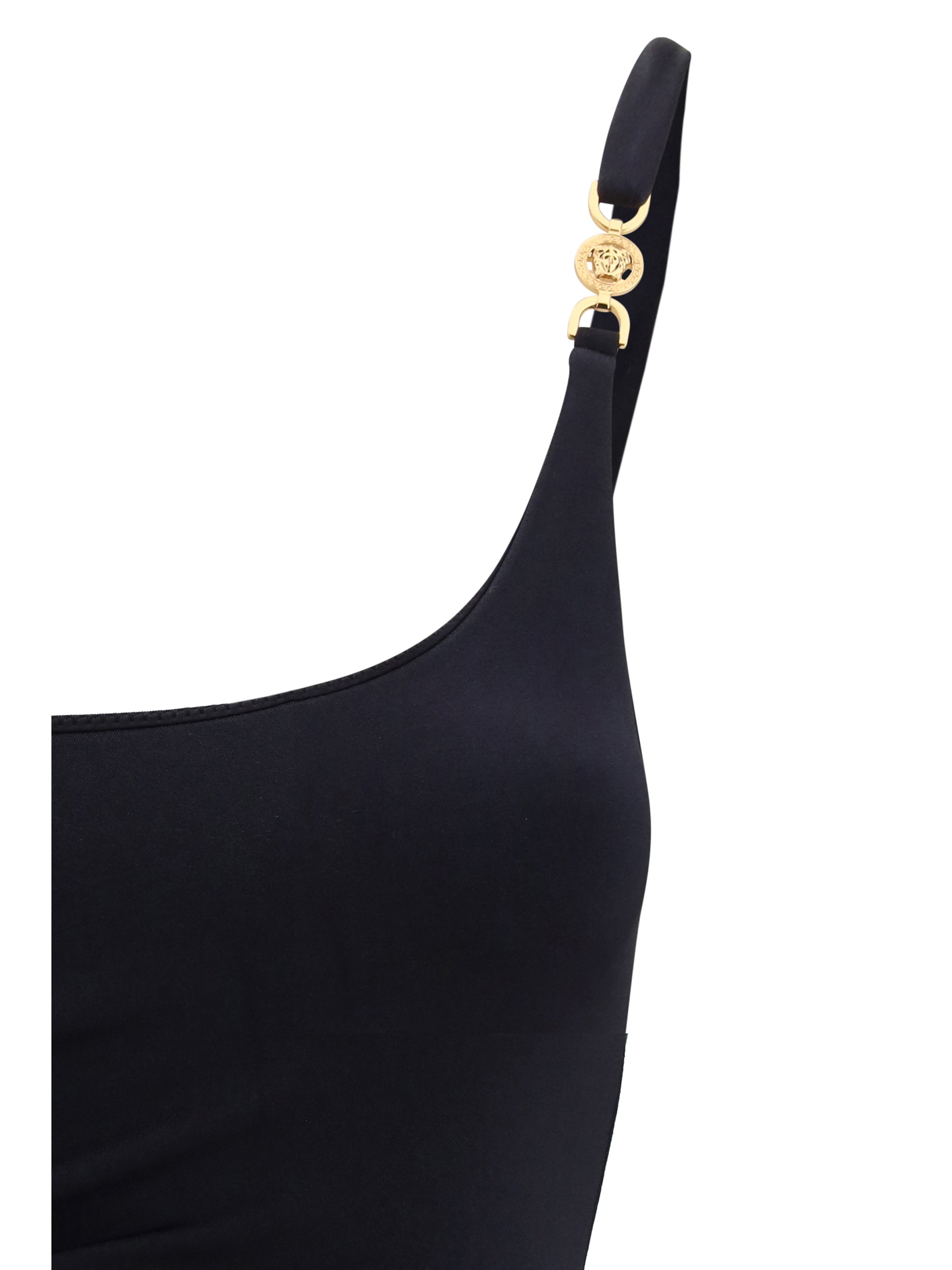 VERSACE 4 medusa ’95 gathered swimsuit