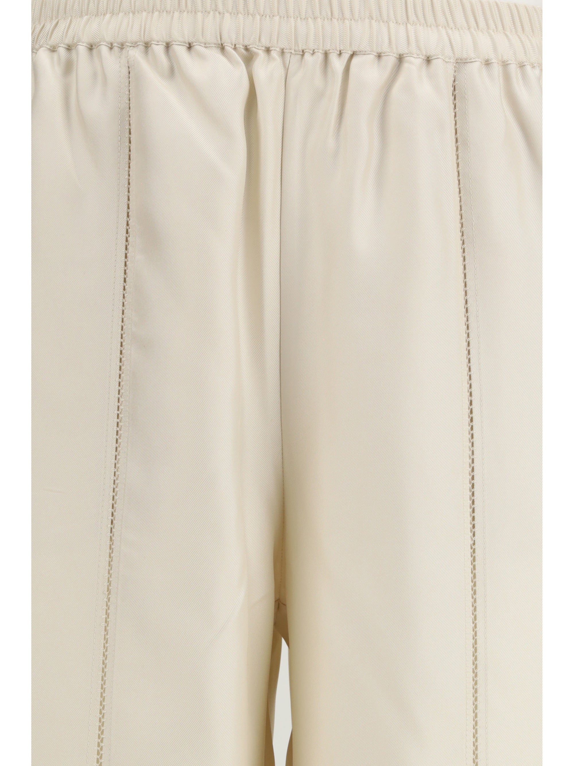 LOULOU DE SAISON L lars silk twill pants