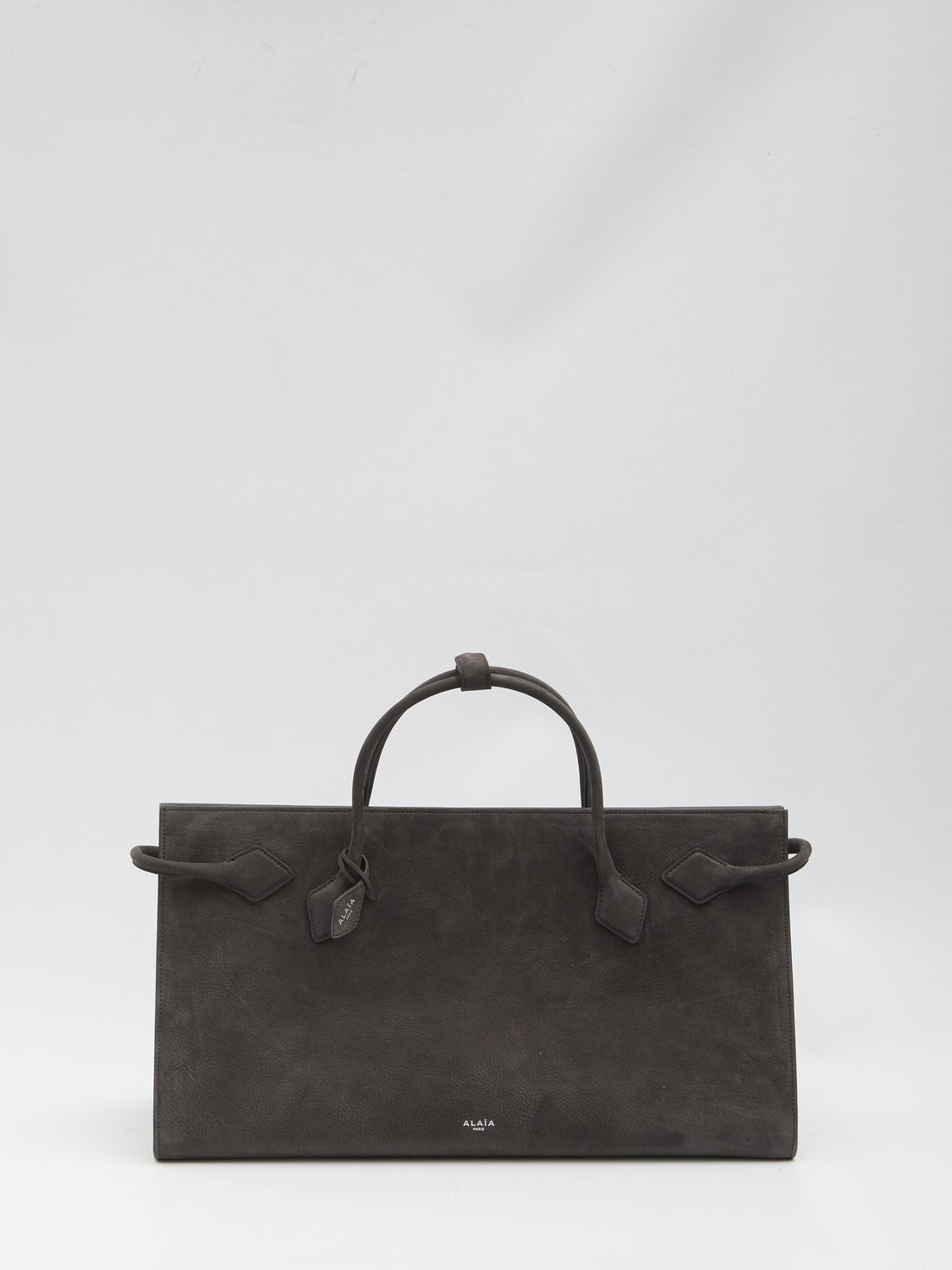 ALAIA OS tote bag le teckel in nabuck