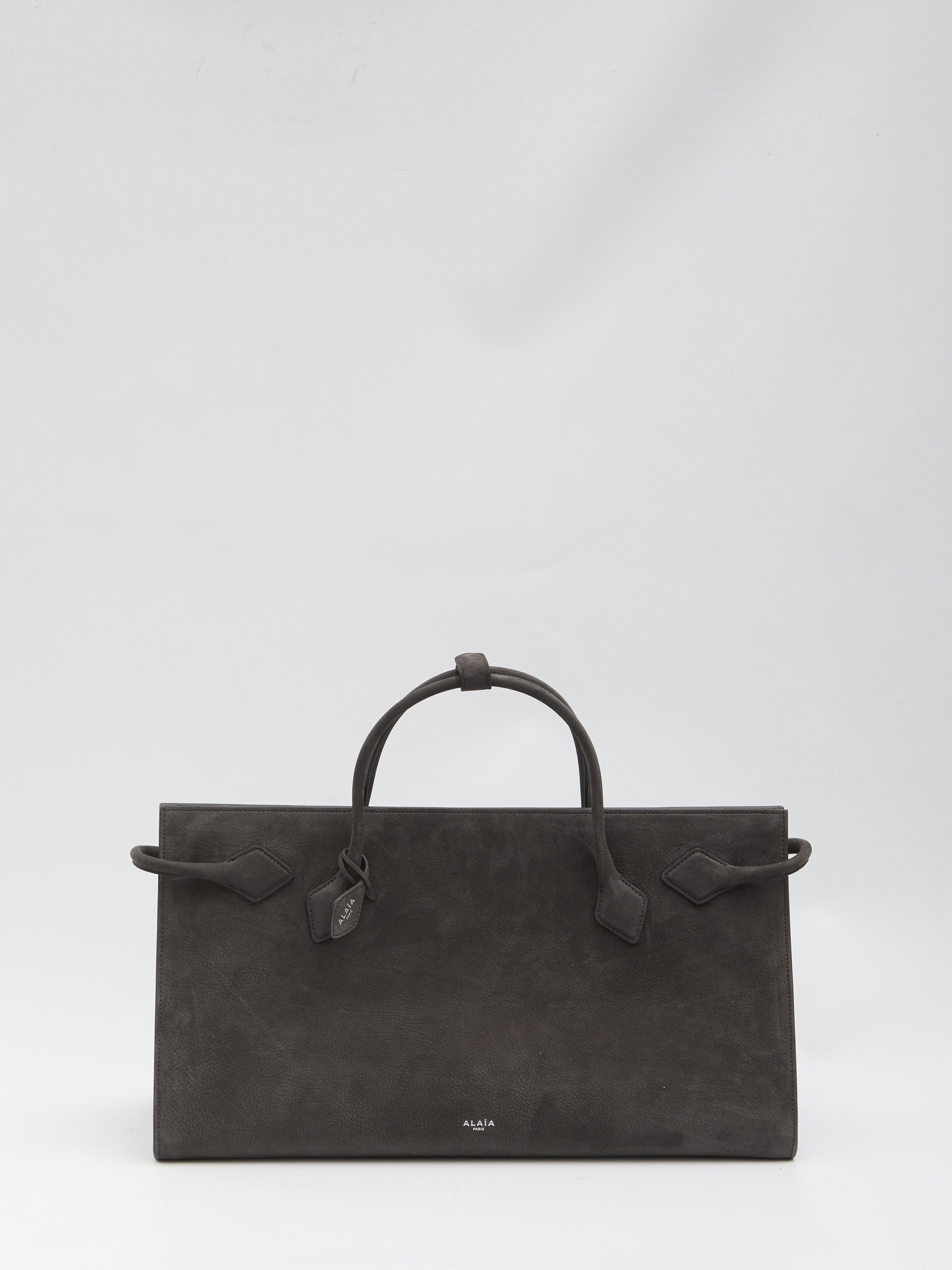 ALAIA OS tote bag le teckel in nabuck