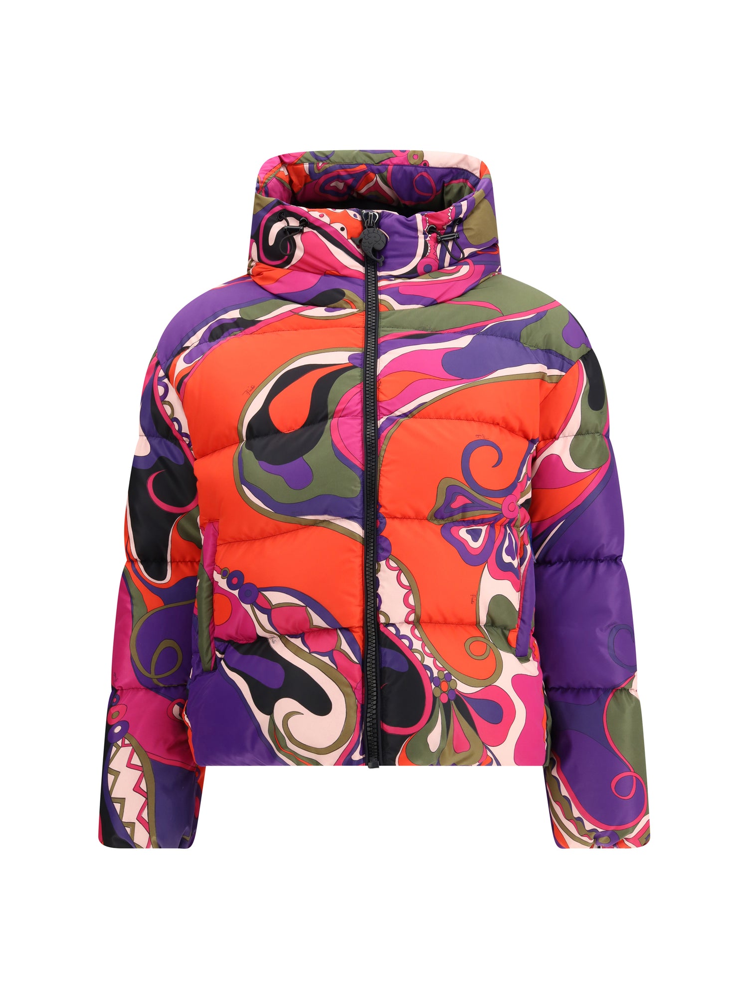 PUCCI 38 orchidee print down jacket
