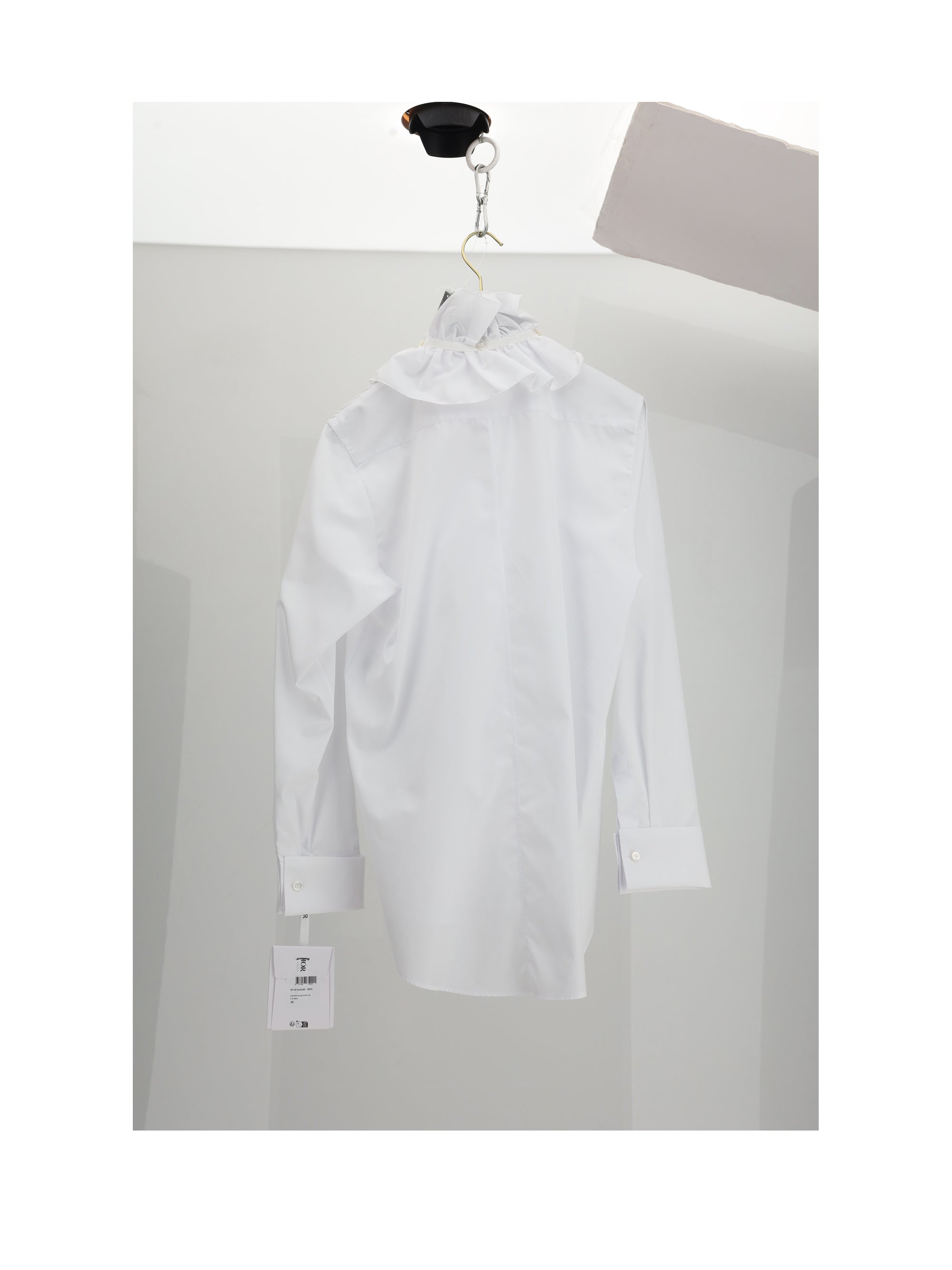 DIOR 42 chemise nd+ab-popeline