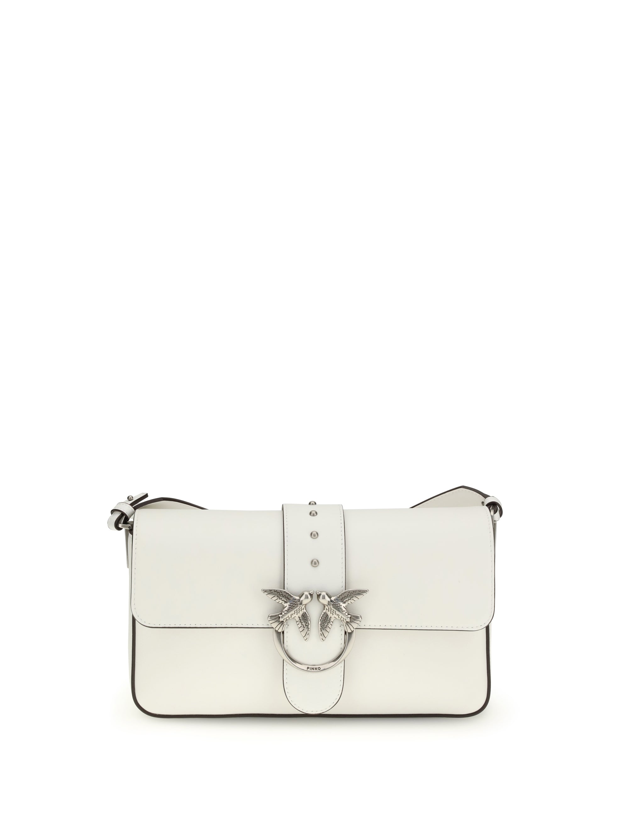 PINKO OS love one shoulder bag