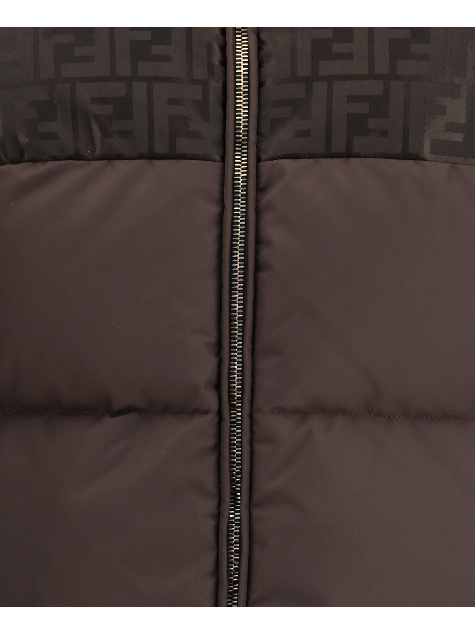 FENDI L cotton-blend down jacket