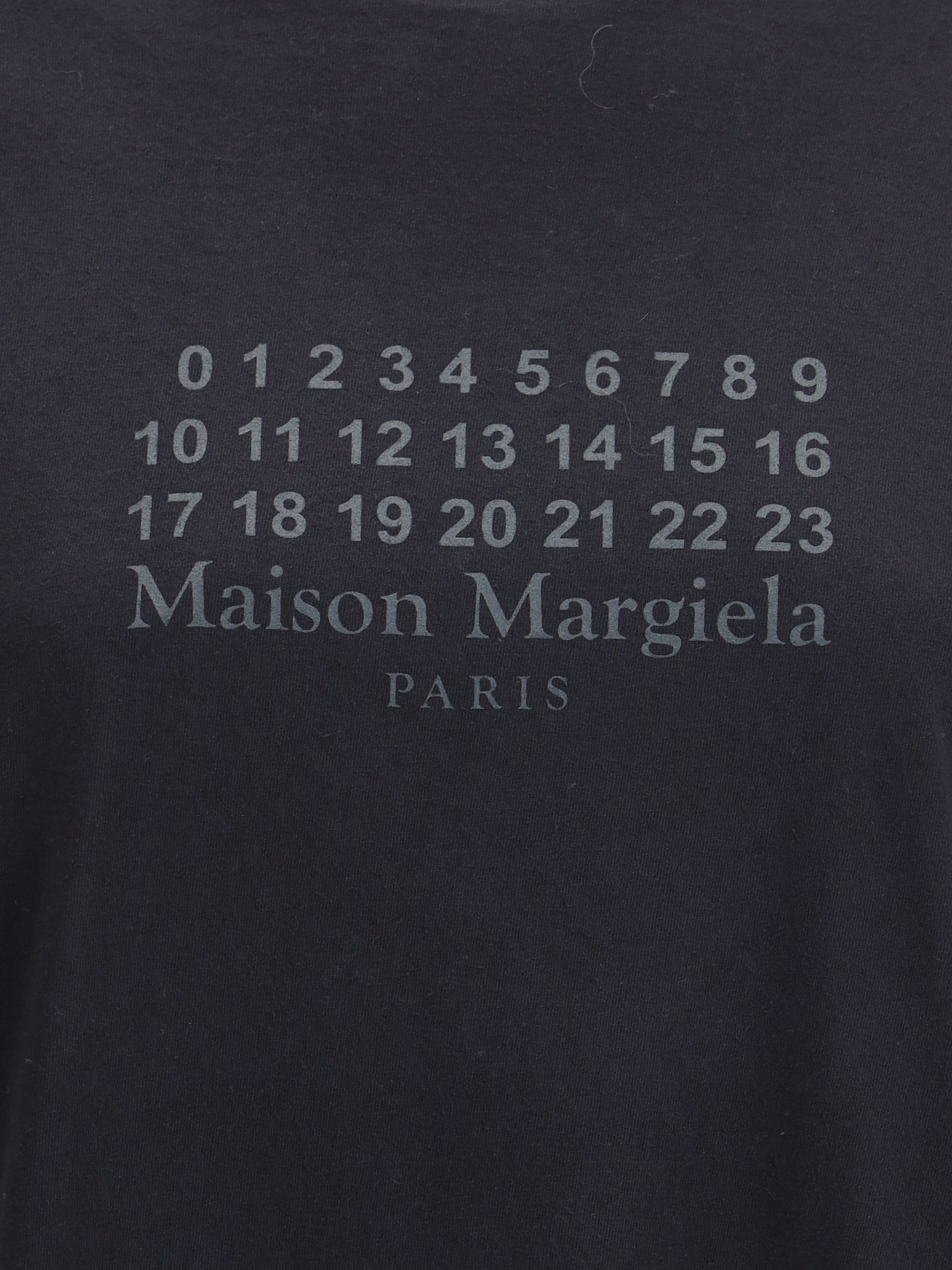 MARGIELA L logo cotton t-shirt