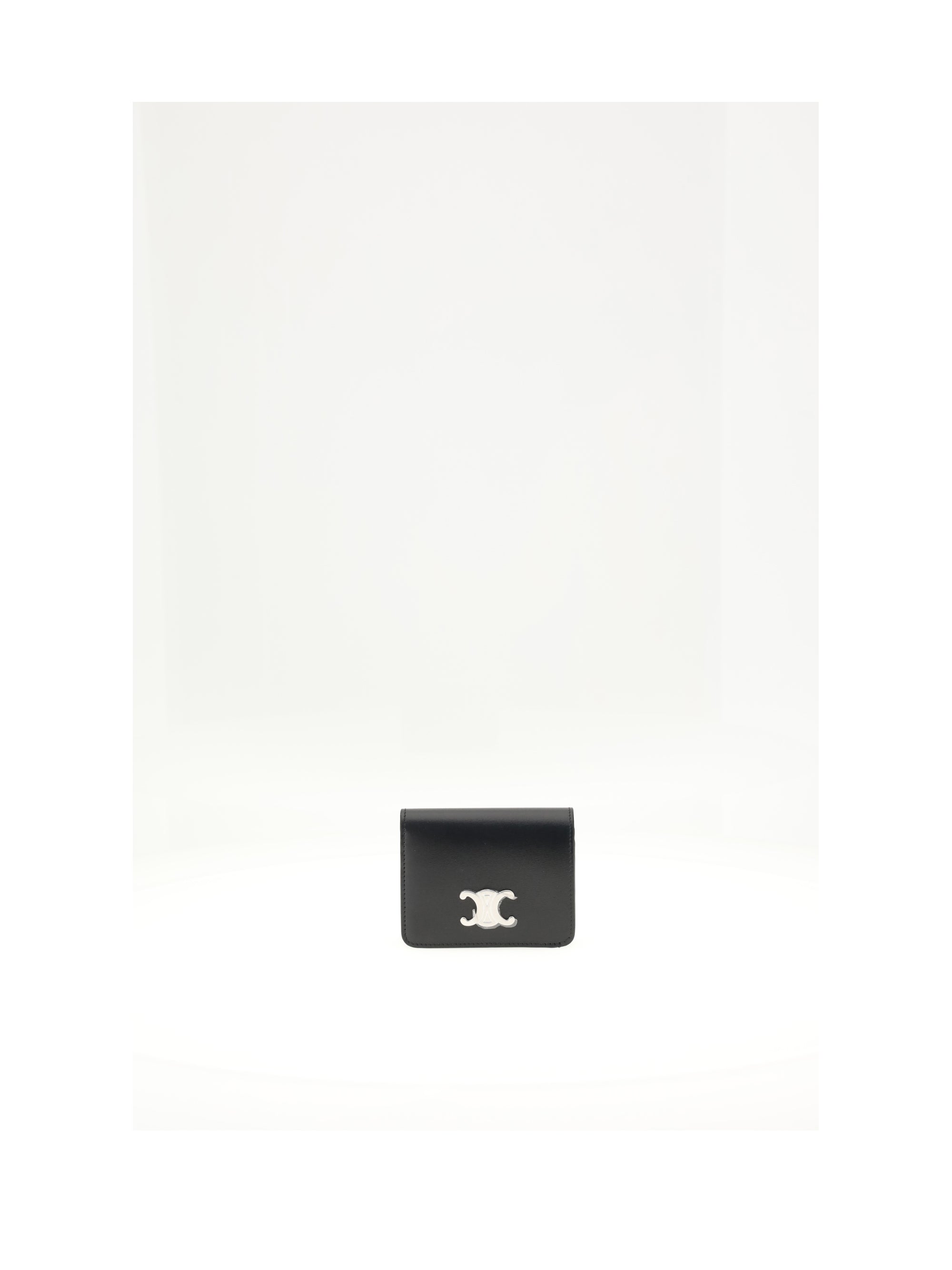 CELINE OS triomphe compact wallet