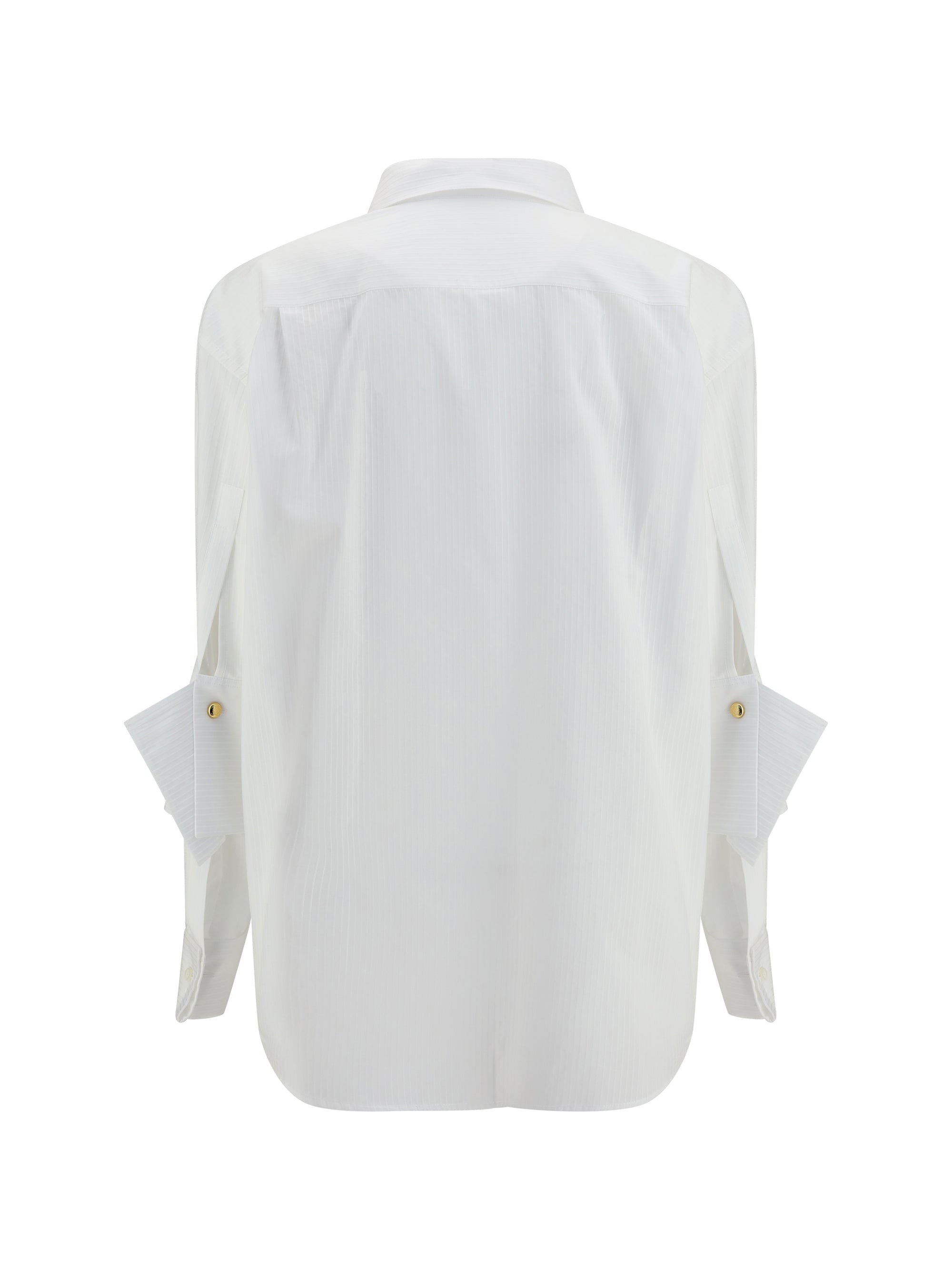LOEWE 36 textured cotton poplin shirt