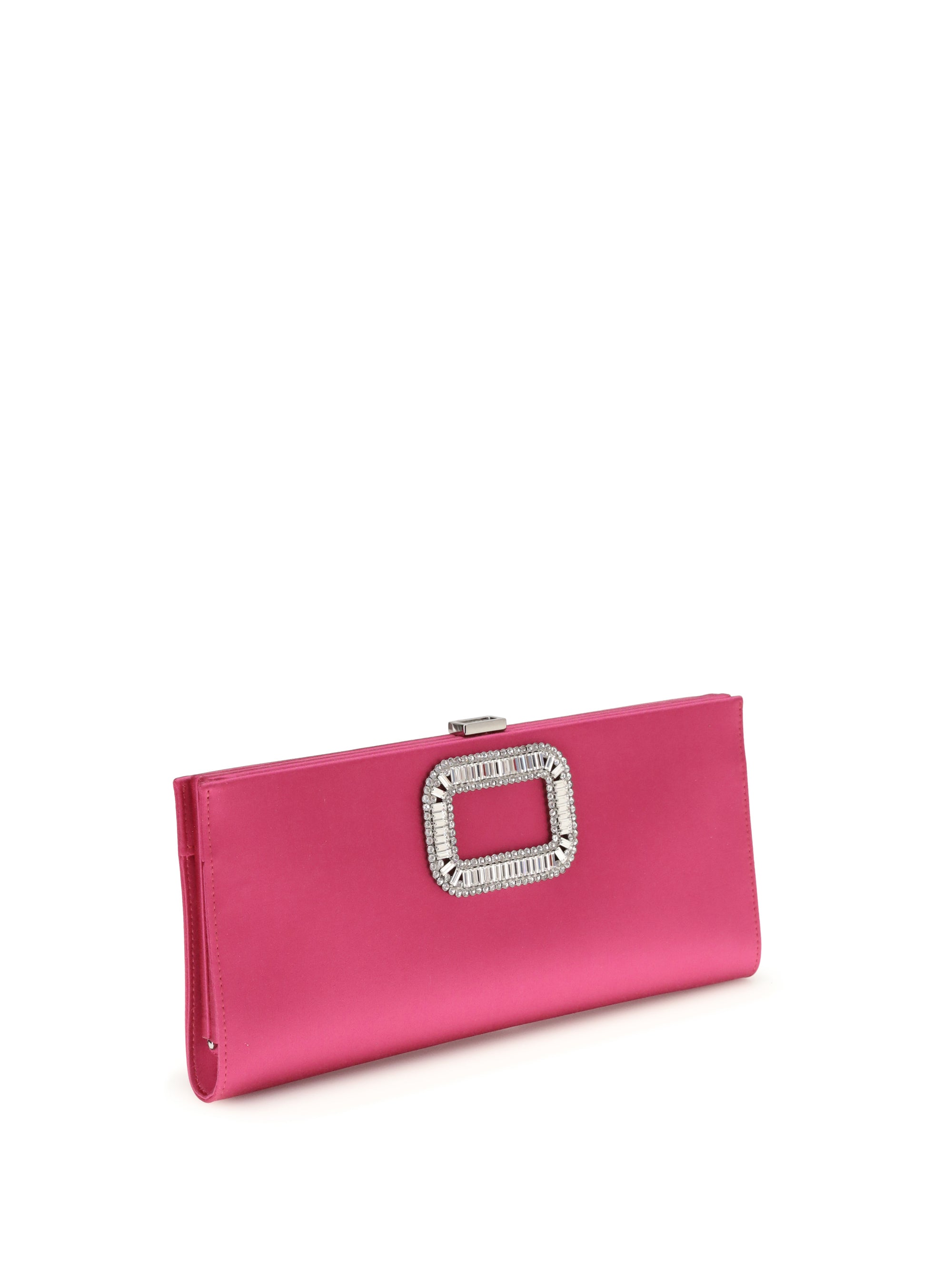 ROGER VIVIER OS pilgrim clutch