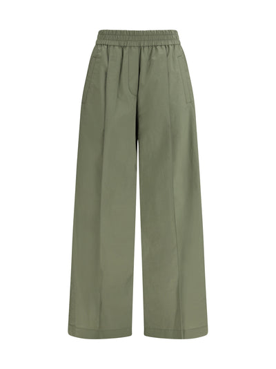 mixed cotton pants