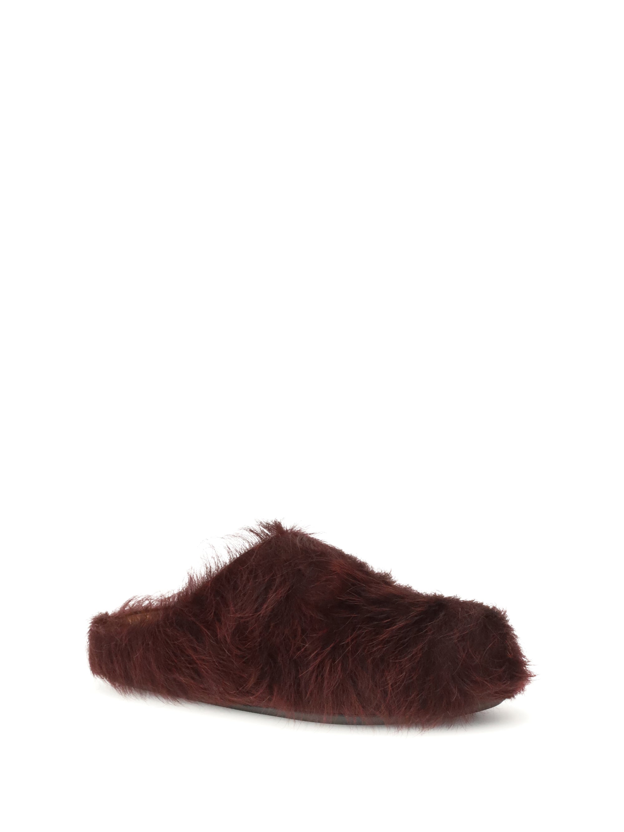 MARNI 36 long-haired calfskin fussbett mules