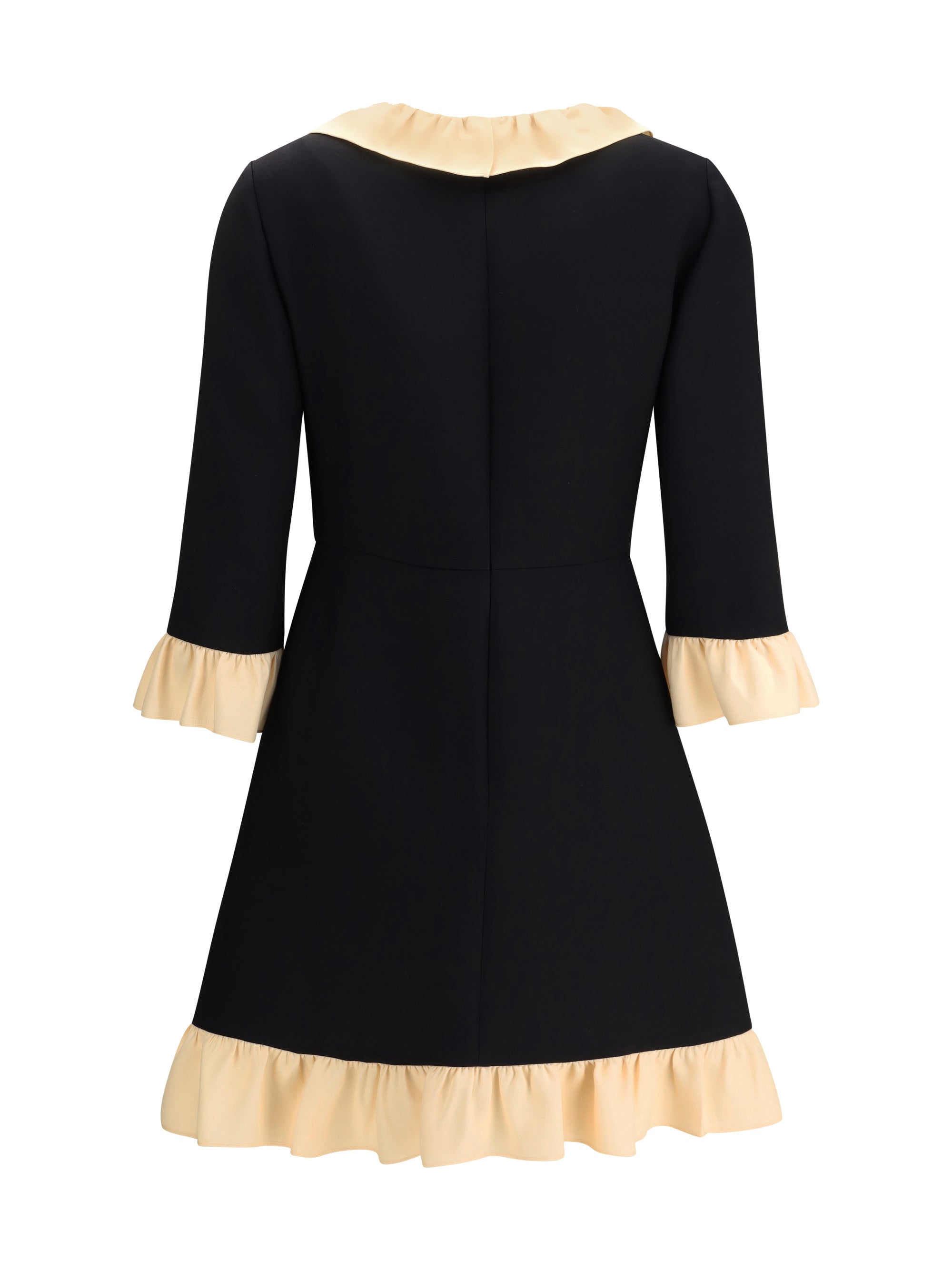 VALENTINO 44 wool and silk short dress