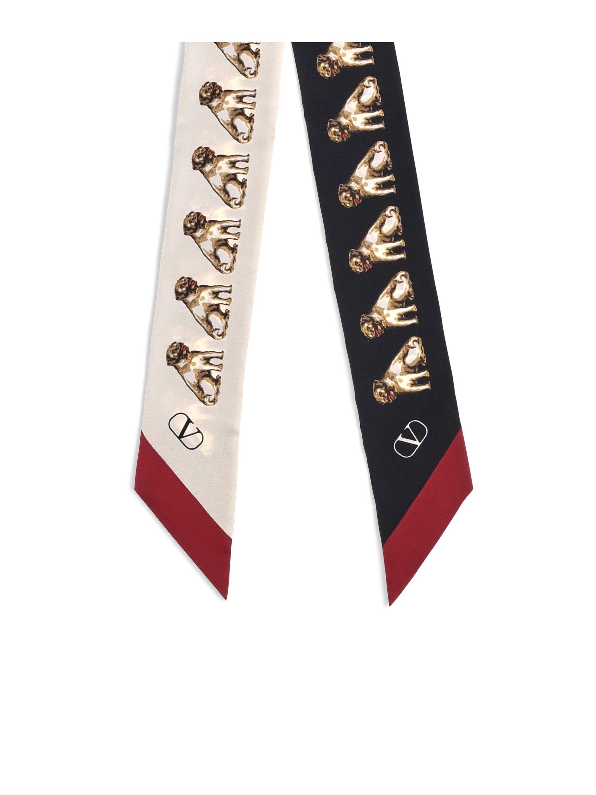 VALENTINO GARAVANI OS bandeaux scarf