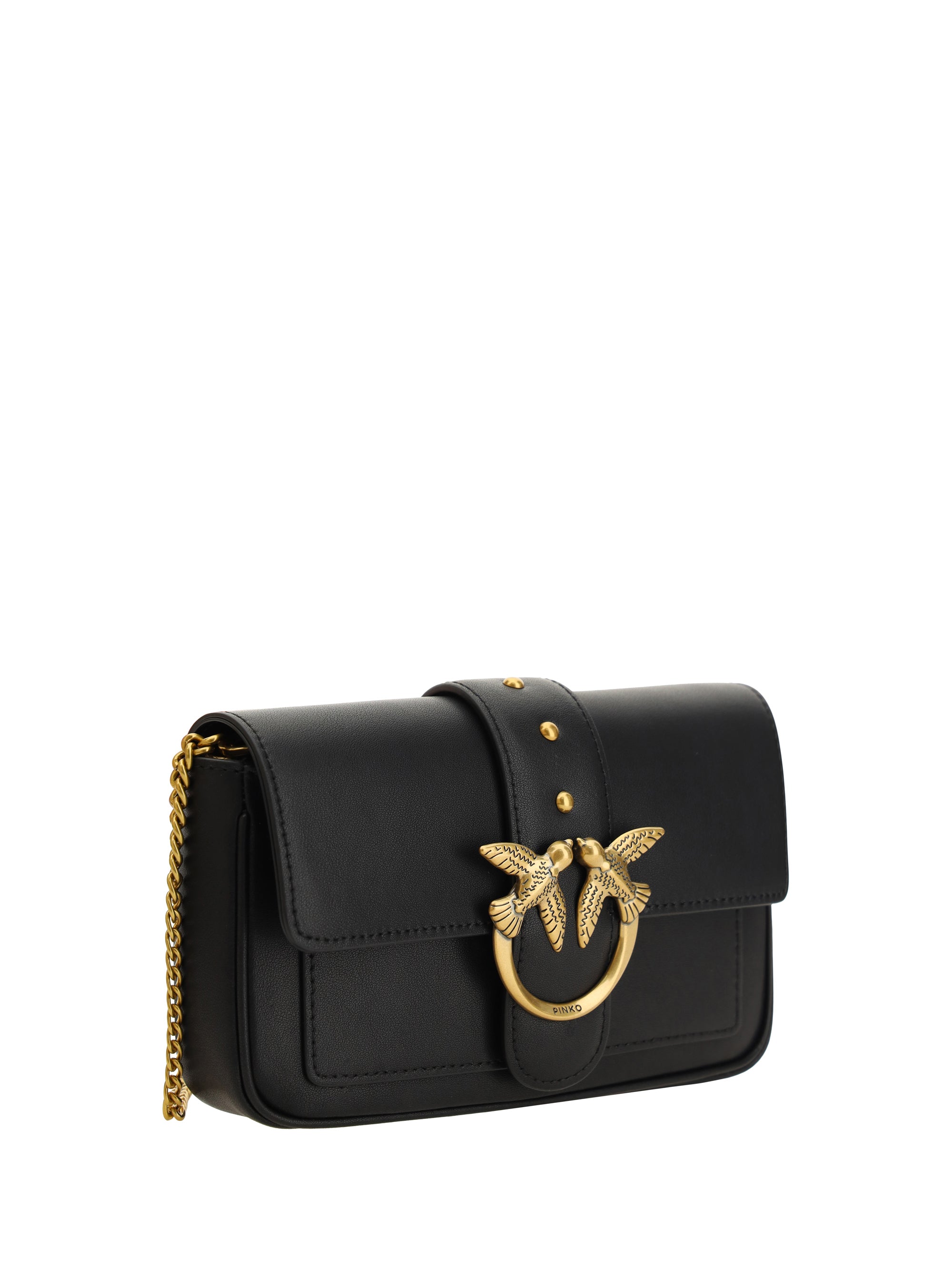 PINKO OS love one shoulder bag