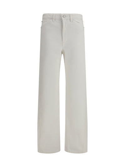 cotton five-pocket pants