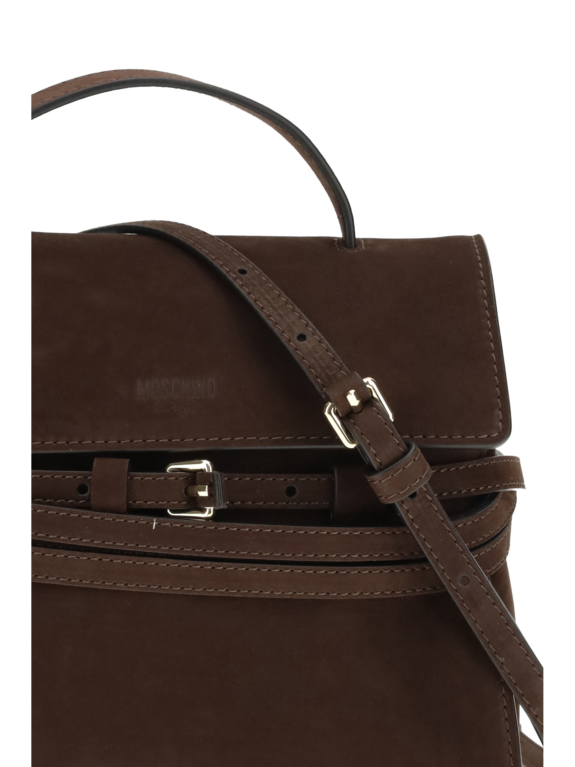 MOSCHINO OS tie me handbag