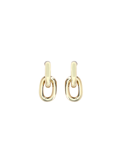 double xl link earrings