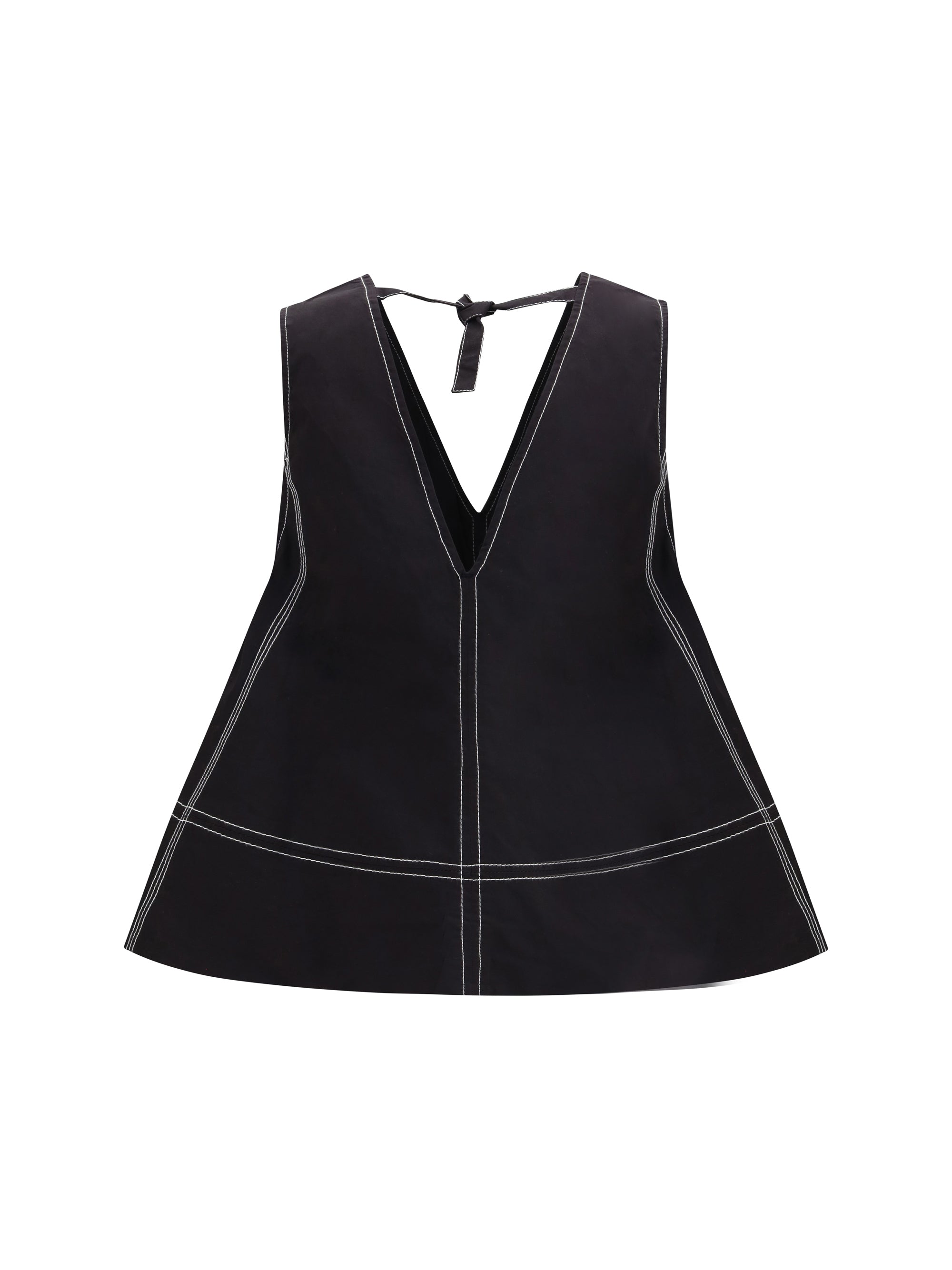 GANNI 36 cotton a-line top