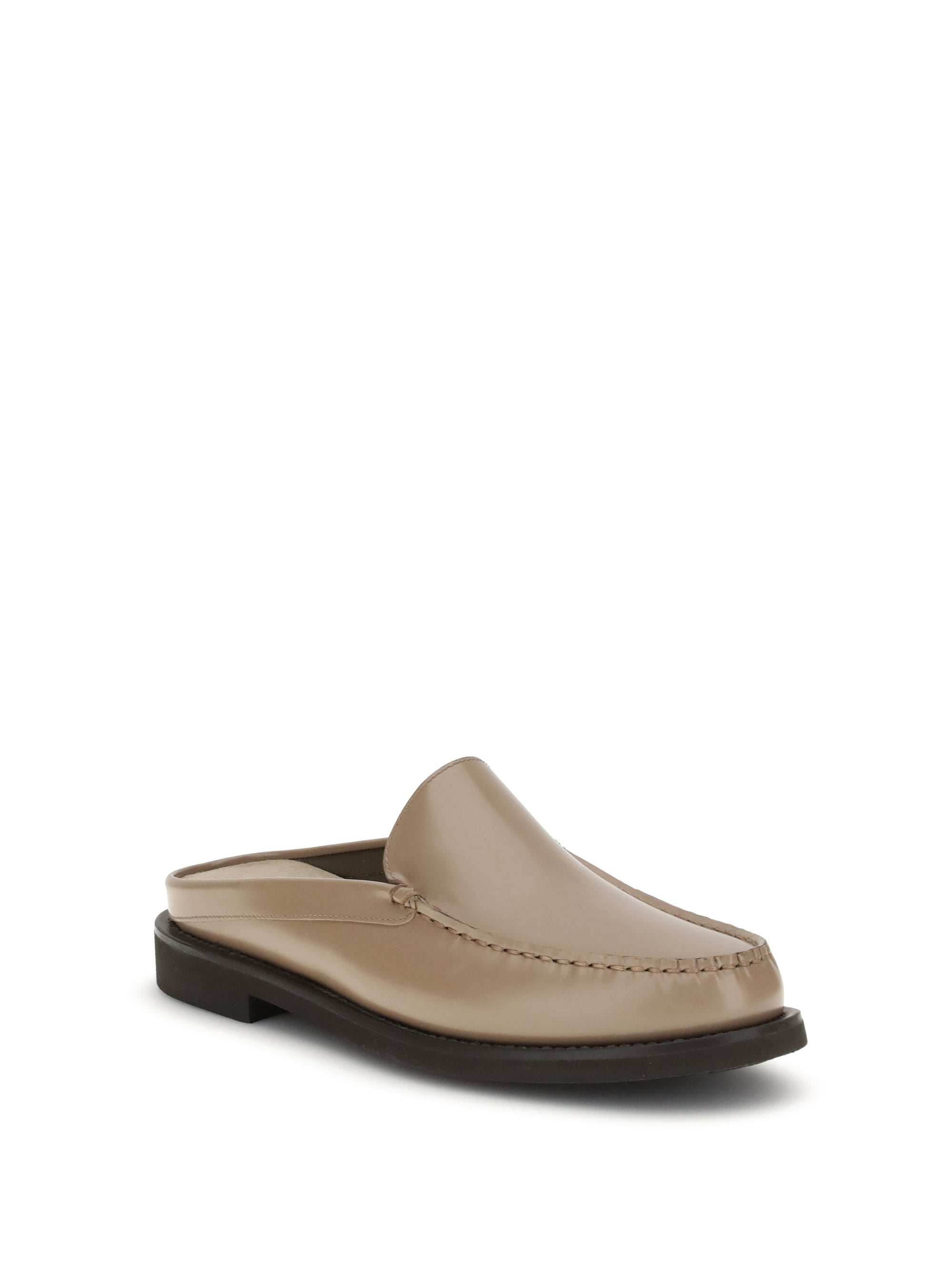 BRUNELLO CUCINELLI 40 leather mules