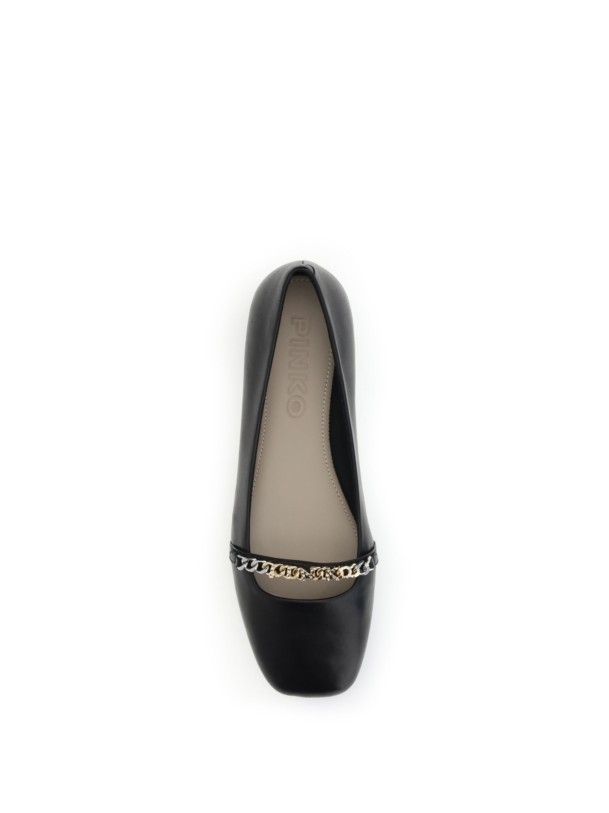 PINKO 36 leather ballerinas