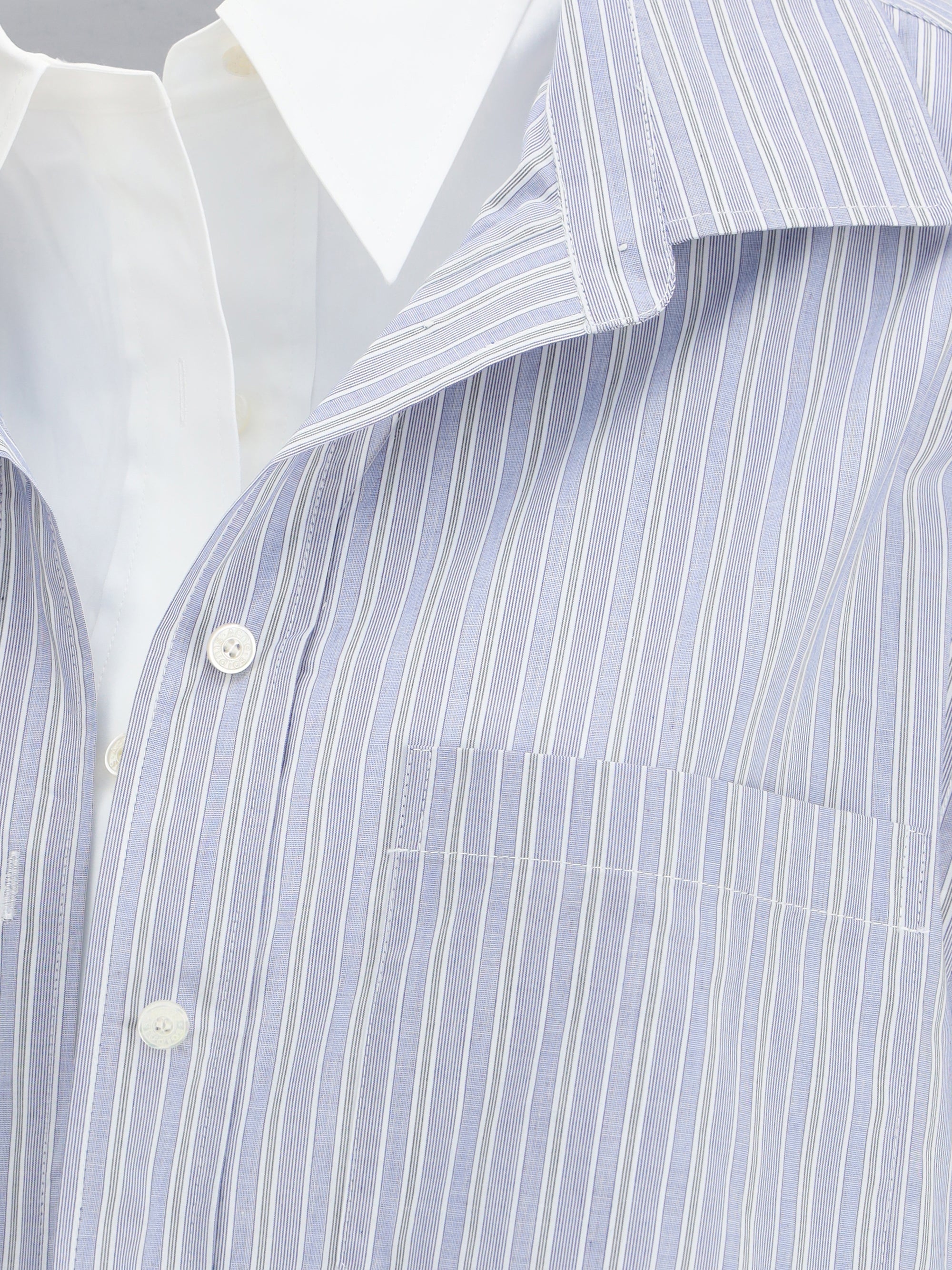 ACNE STUDIOS 38 layered shirt