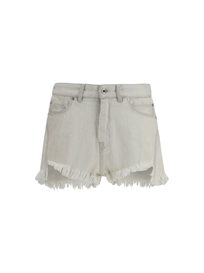 shorts temple bias cutoffs in denim