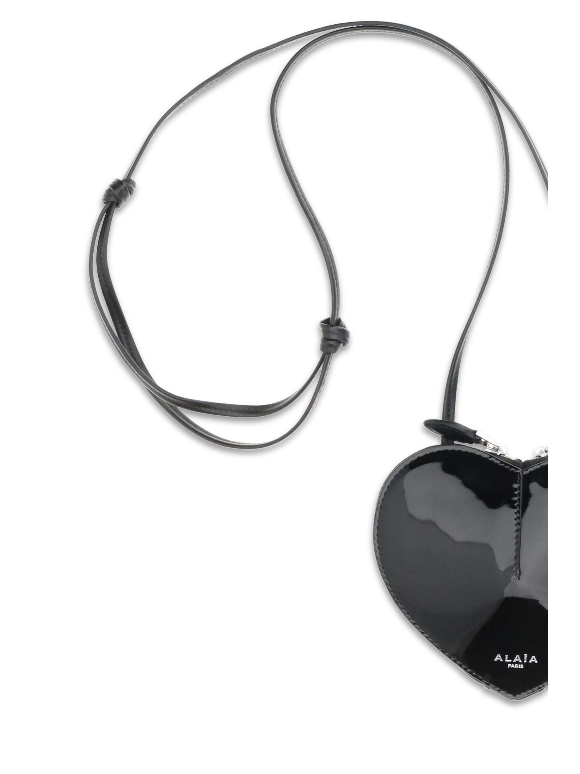 ALAIA OS cœur mini shoulder bag