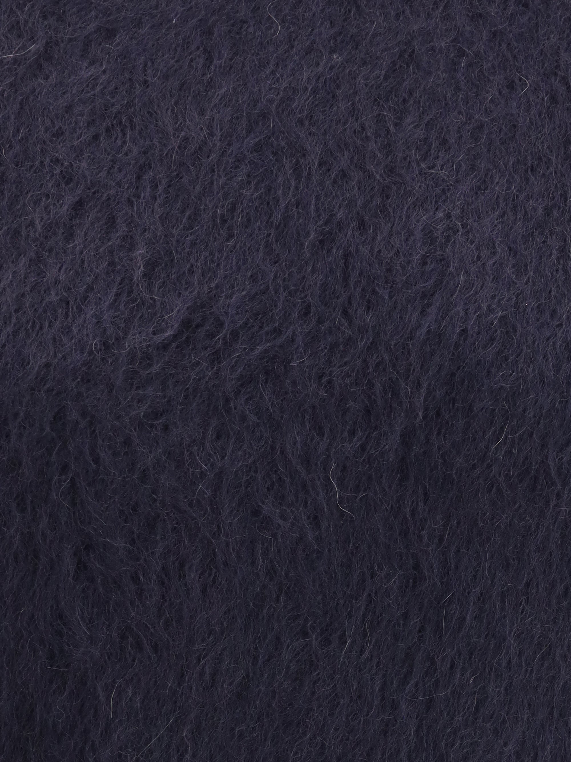 MAX MARA STUDIO L turtleneck sweater in brushed mohair-blend yarn