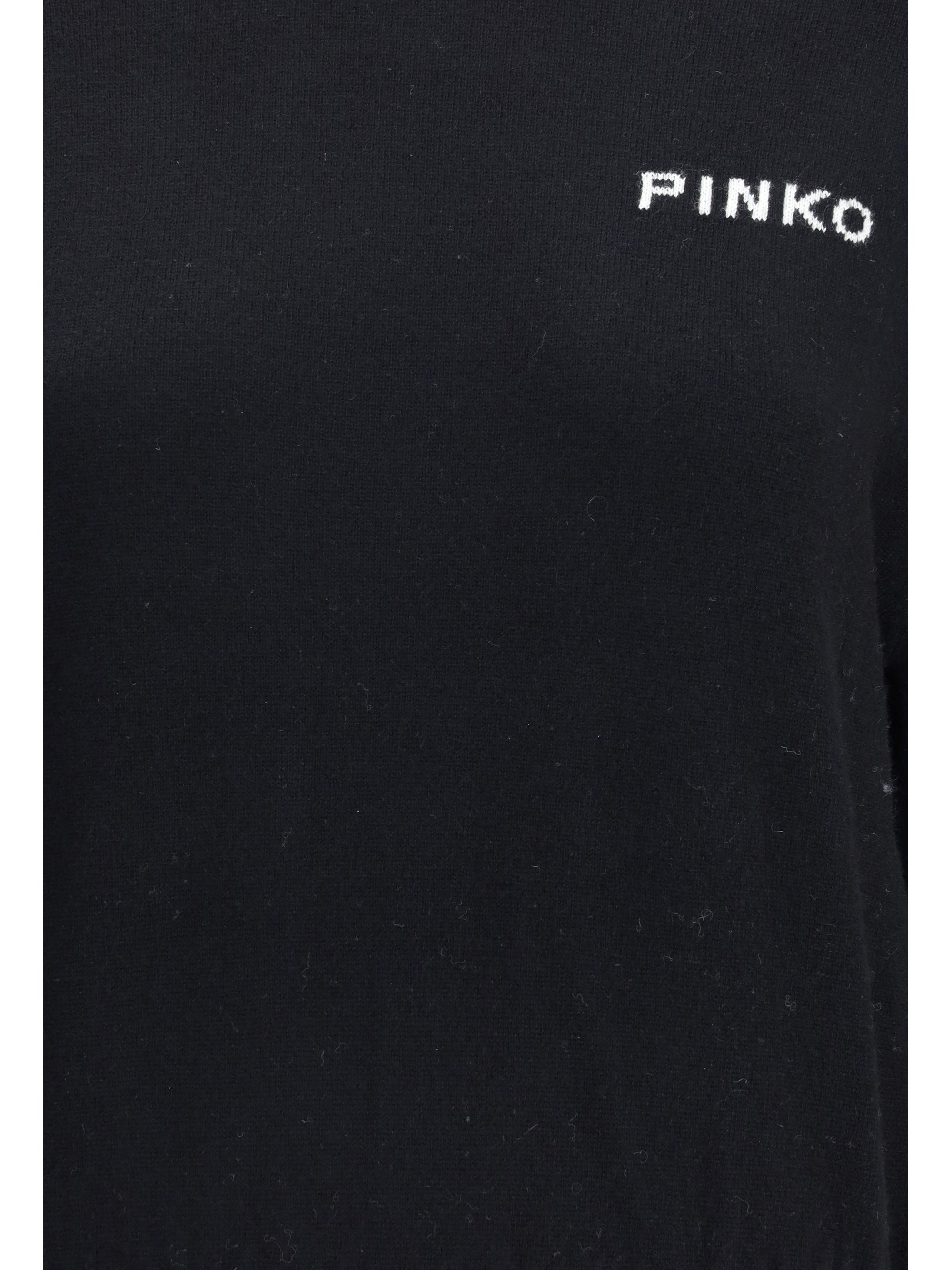 PINKO L logo sweater