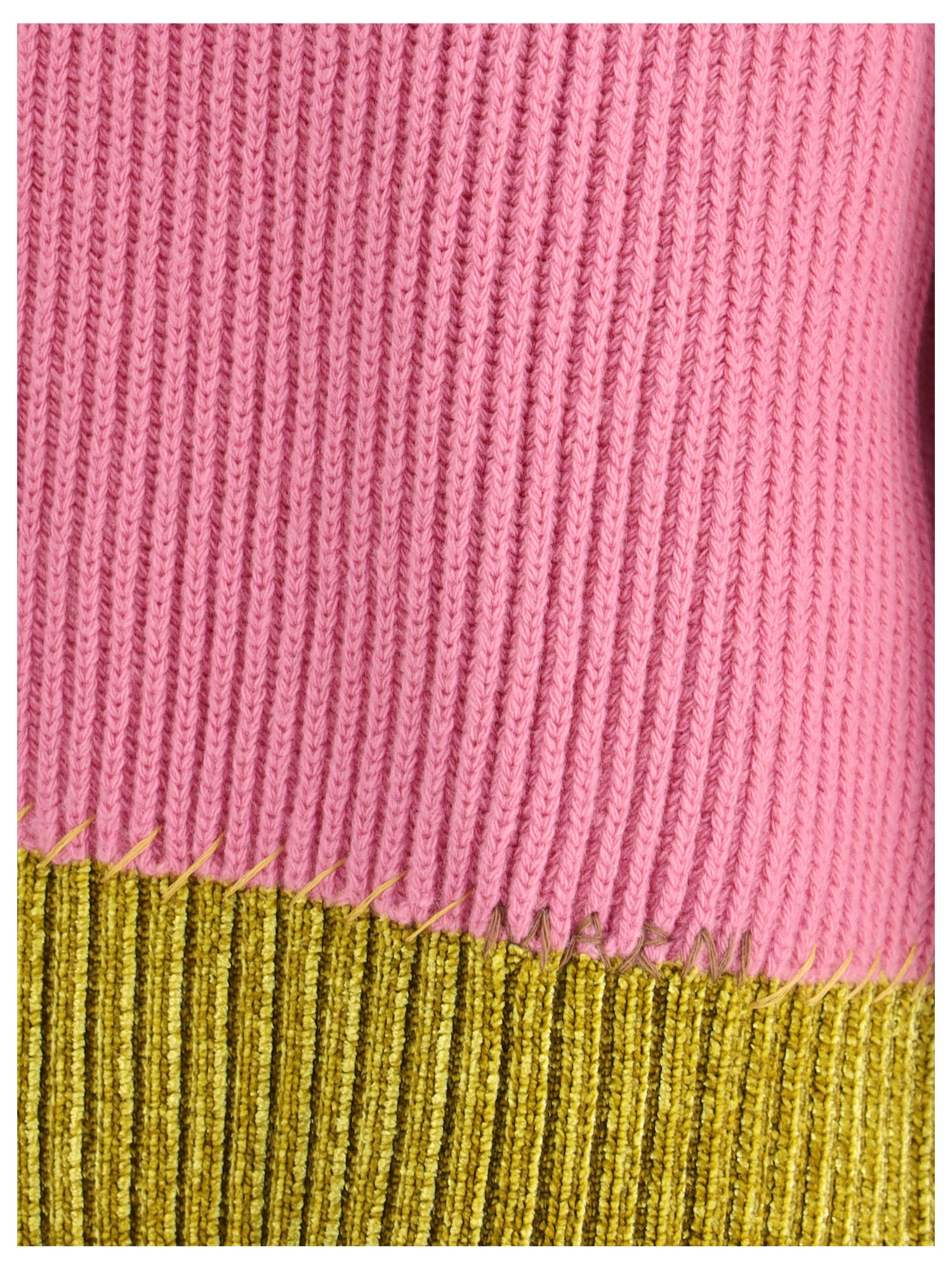 MARNI 40 color block wool sweater