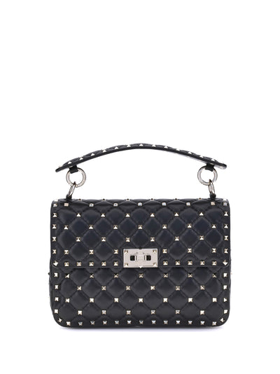 medium shoulder bag | rockstud spike | n