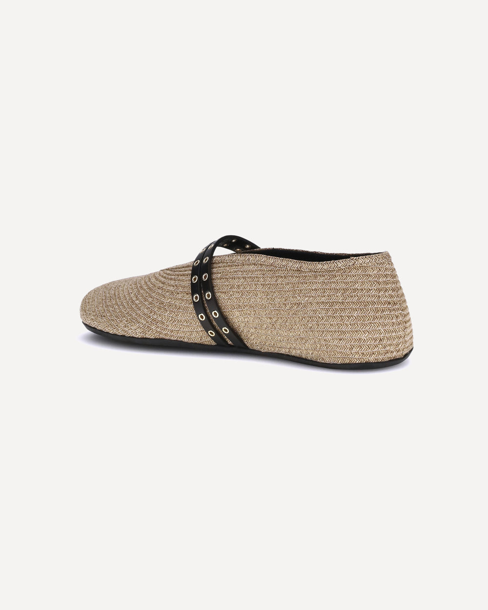 raffia ballerinas