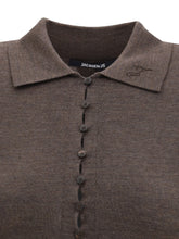JACQUEMUS 38 merino wool polo shirt