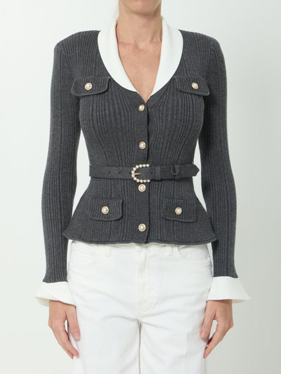 ribbed knit cargidan