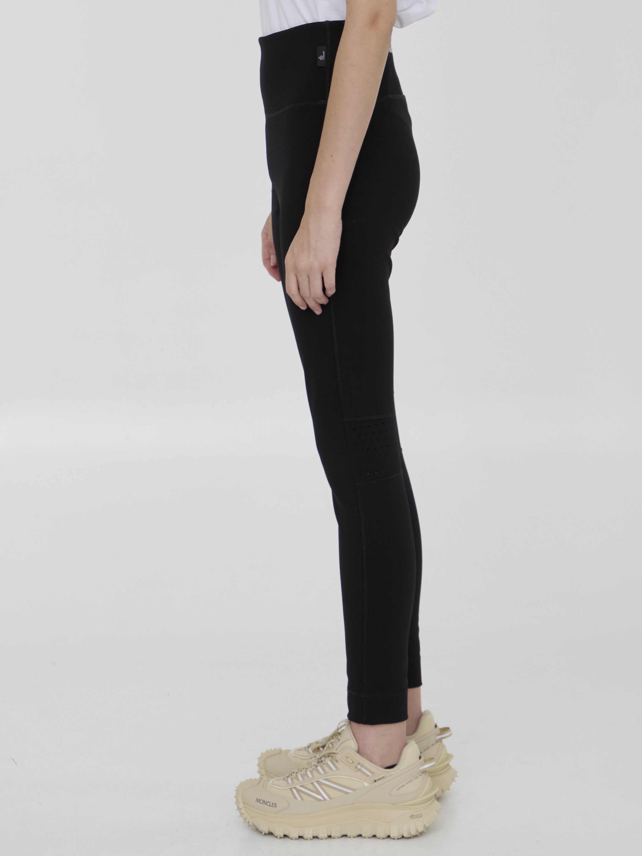 MONCLER GRENOBLE XS jersey leggings