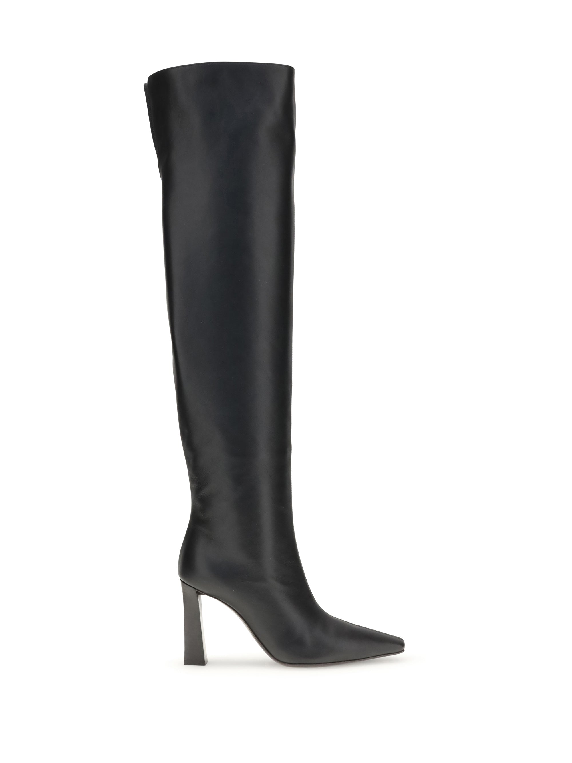 GIUSEPPE ZANOTTI 36 extra high leather boots