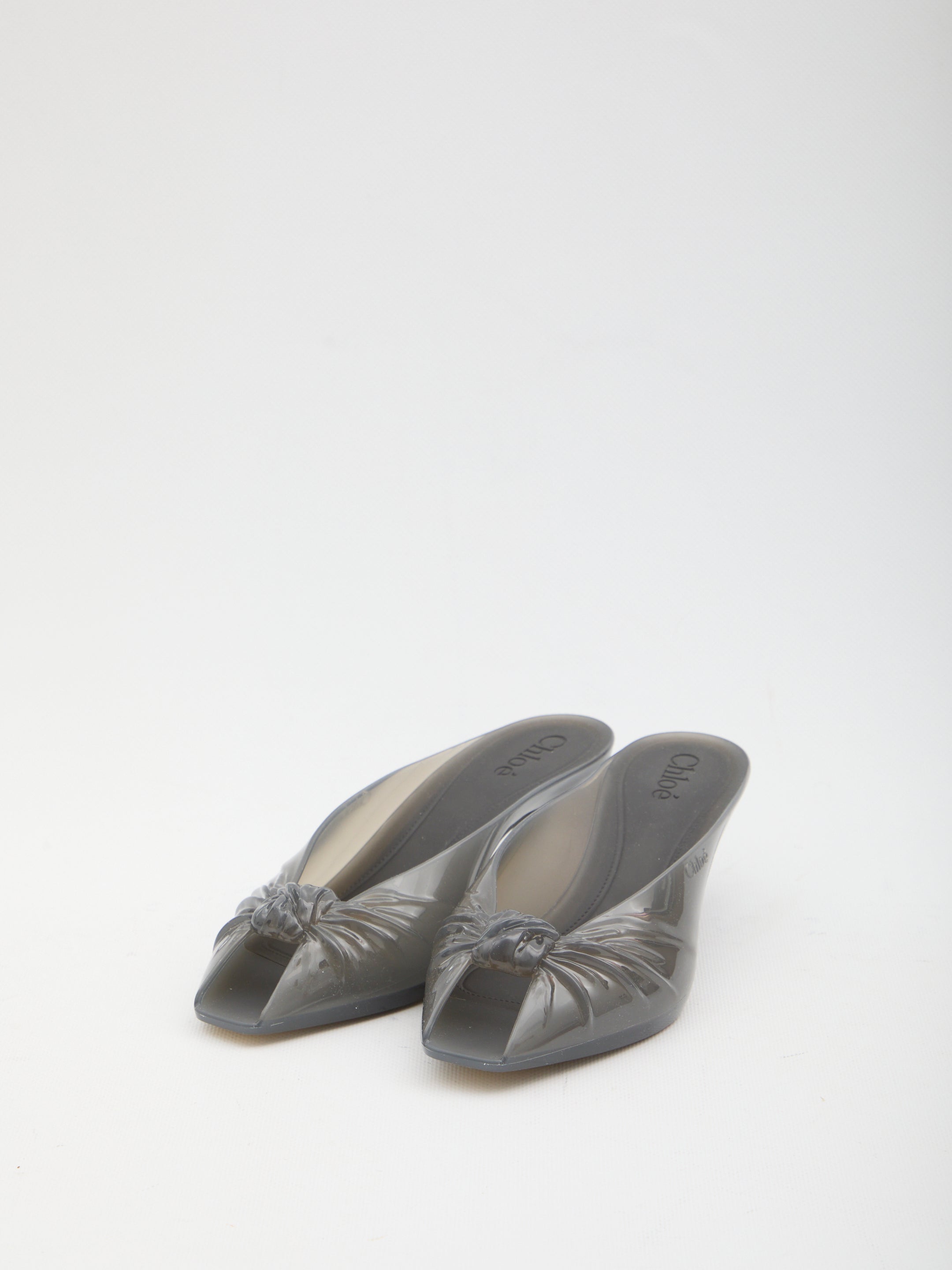 CHLOE 36 chloé jelly mules