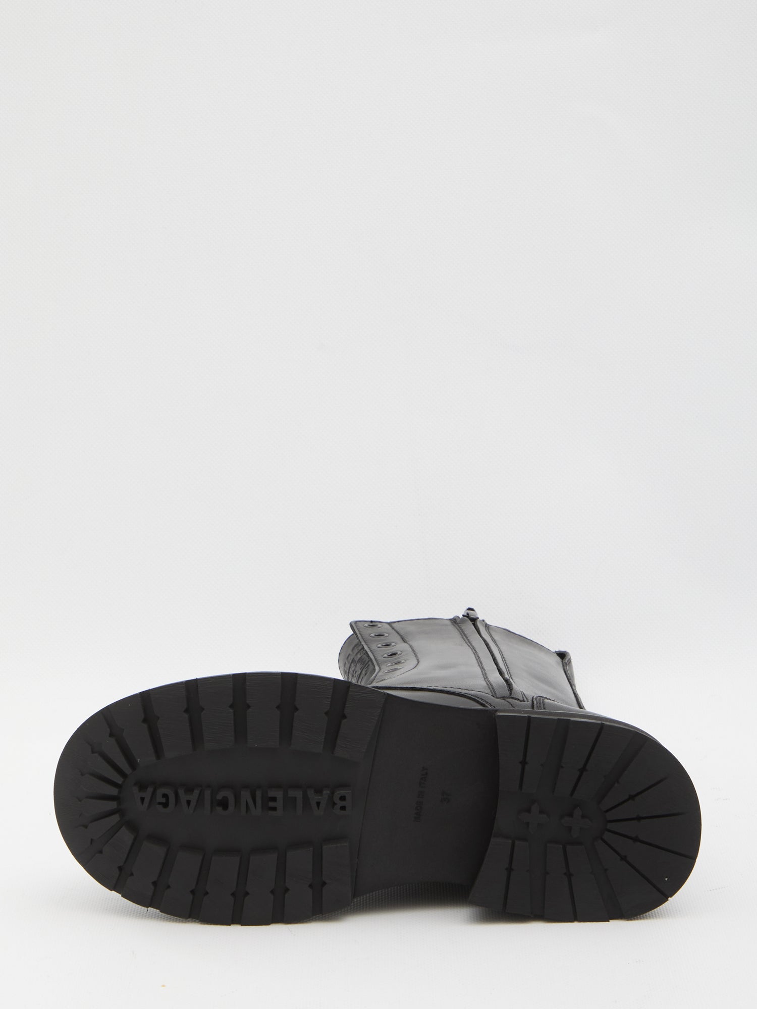 BALENCIAGA 36 truck lace-up boots