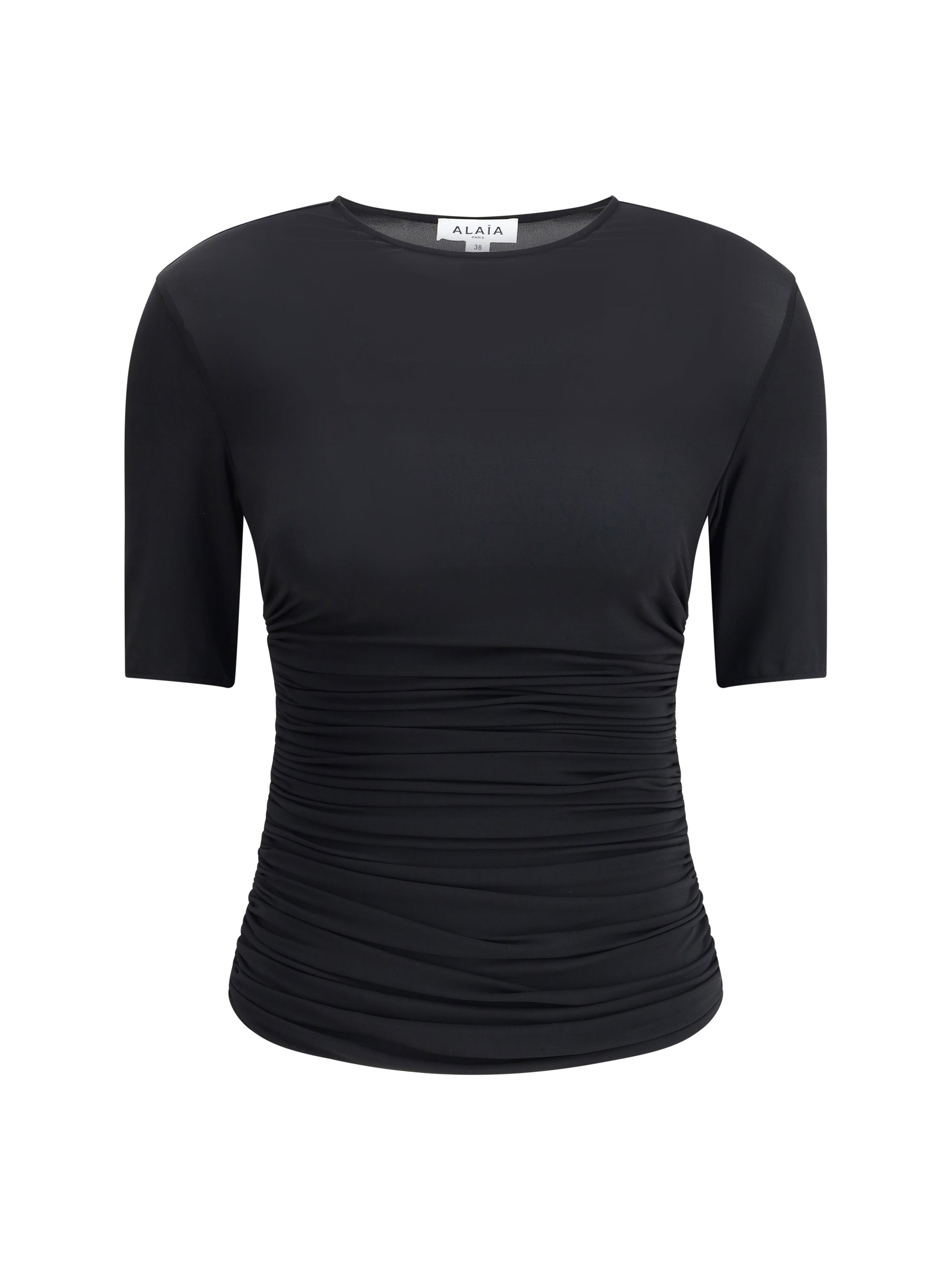 ALAIA 38 pleated t-shirt