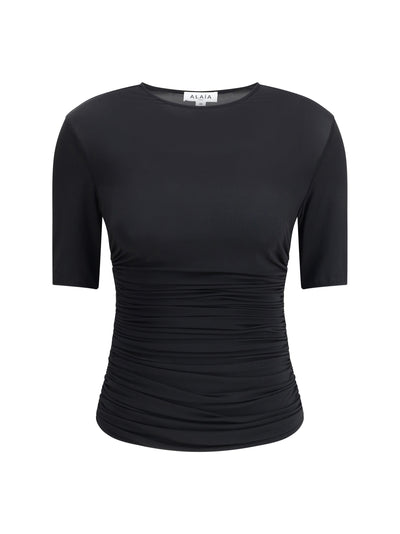 pleated t-shirt