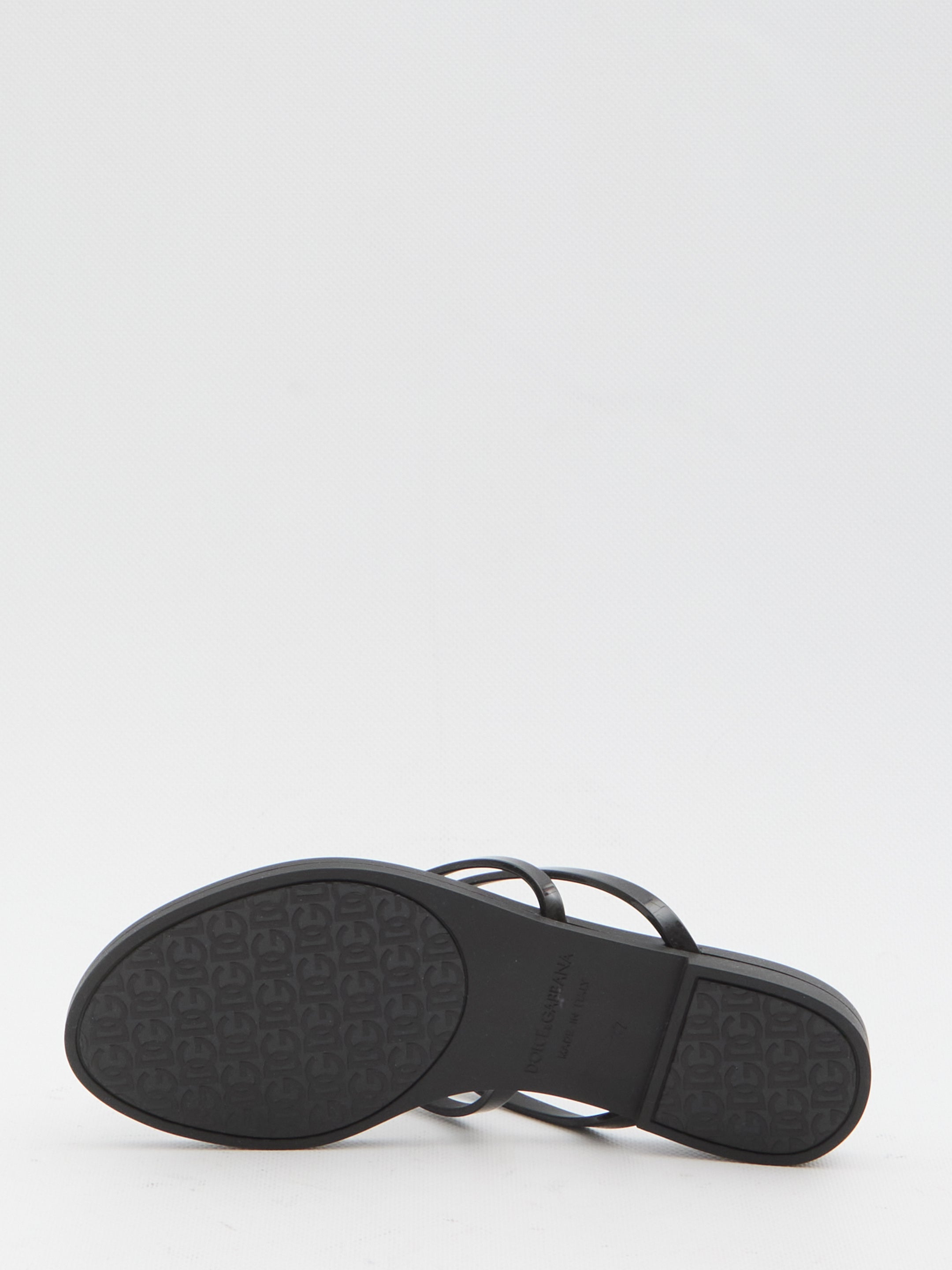 DOLCE&GABBANA 36 dg thong sandals