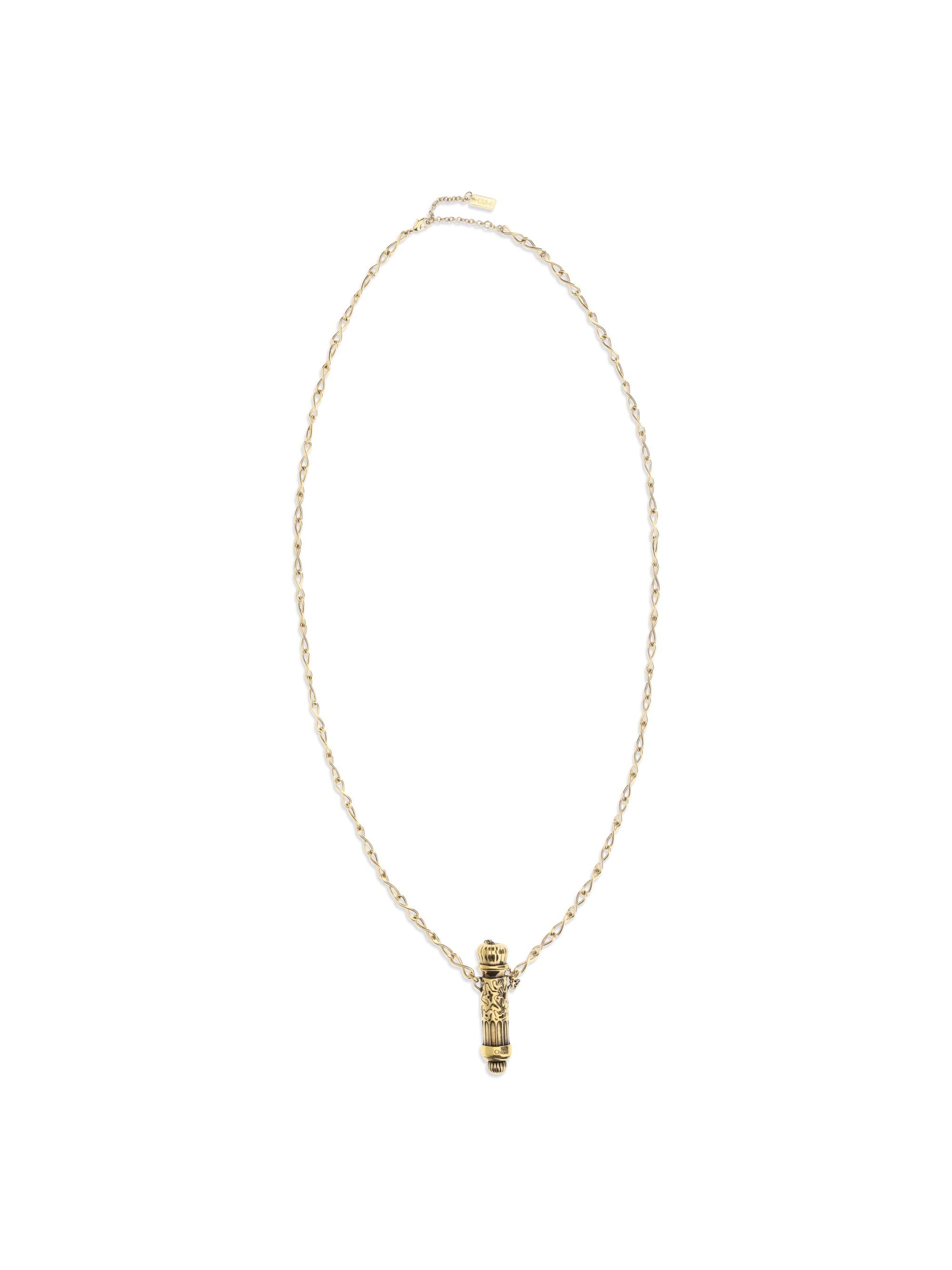 CHLOÉ OS elixir pendant necklace